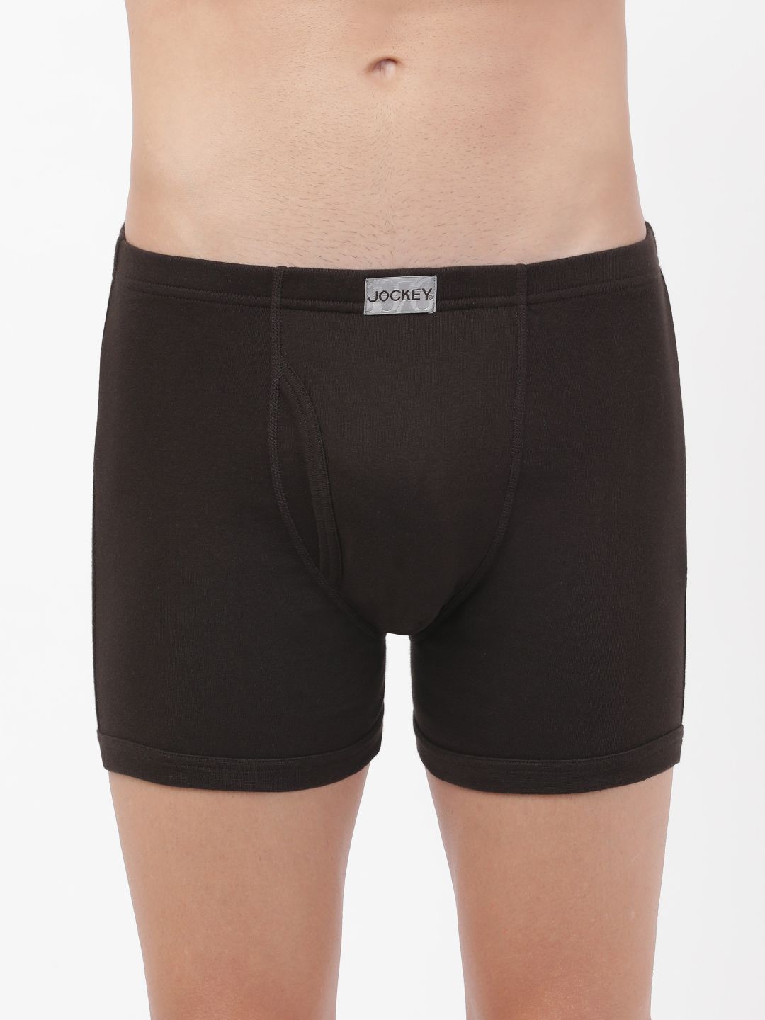 Jockey Men Brown Modern Classic Solid Trunks 8008-0105-picture-31