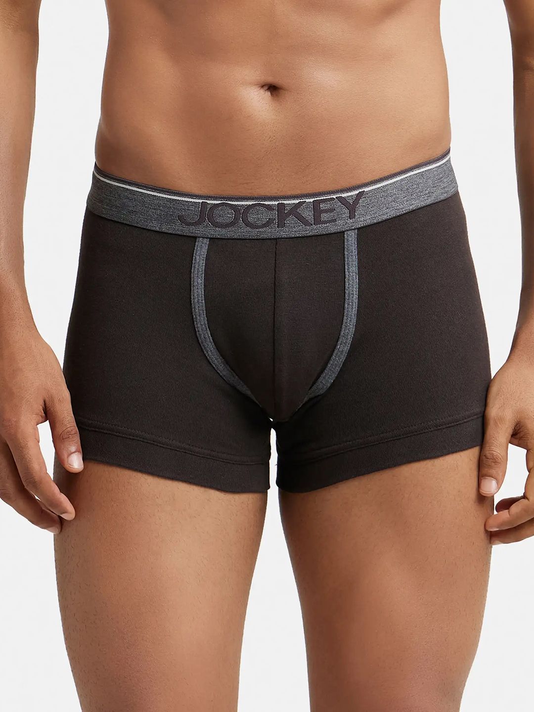 Jockey Men Super Combed Cotton Rib Solid Trunks with Ultrasoft Waistband 8015-0105-picture-41