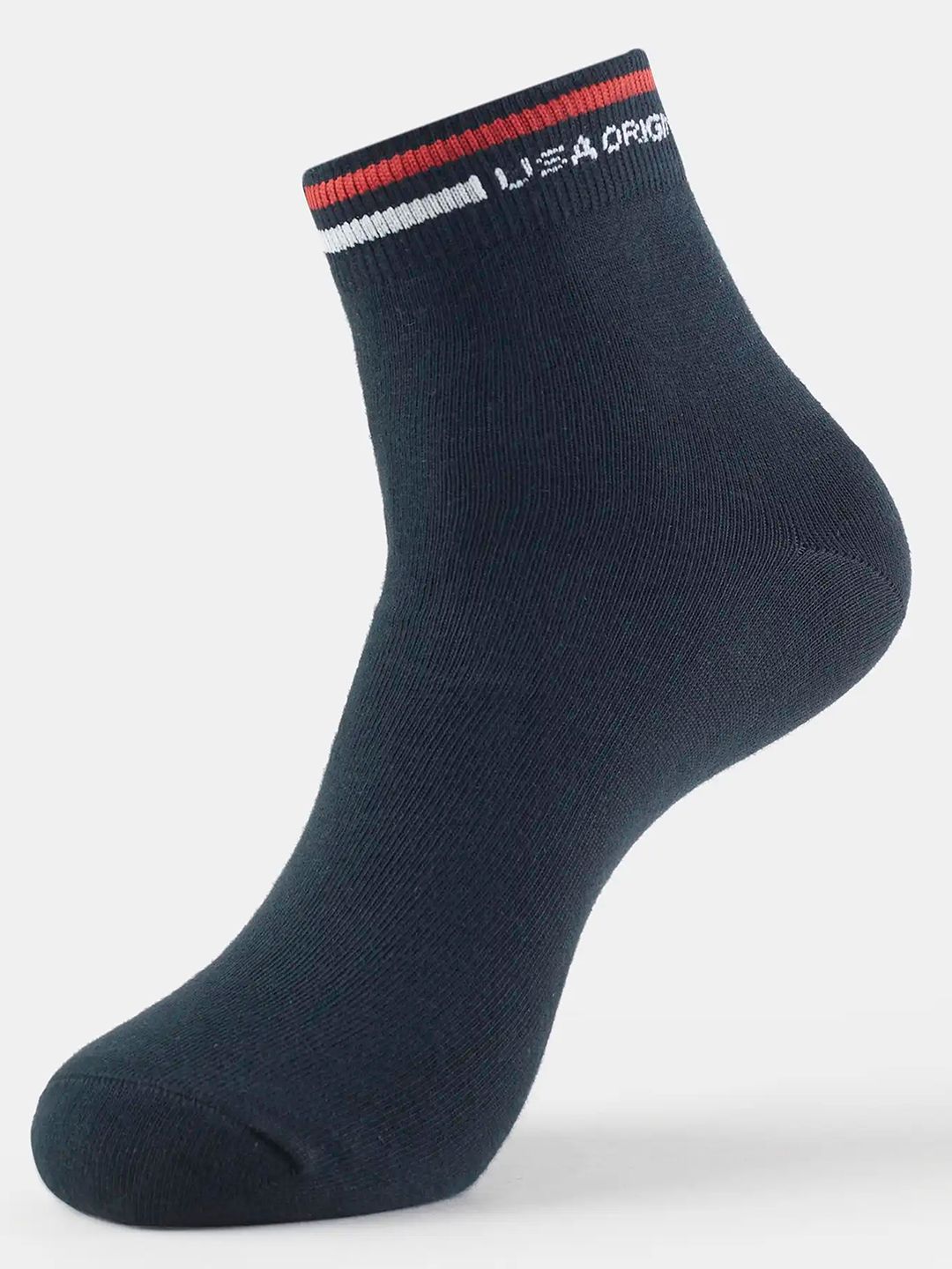 Jockey Men Black Striped Ankle Length Socks-picture-10