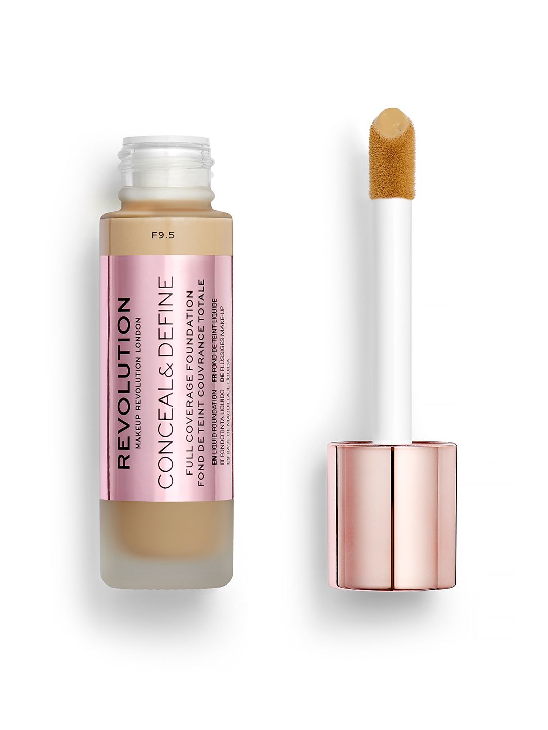 Makeup Revolution London Conceal & Define Foundation - F9.5 23 ml-picture-39