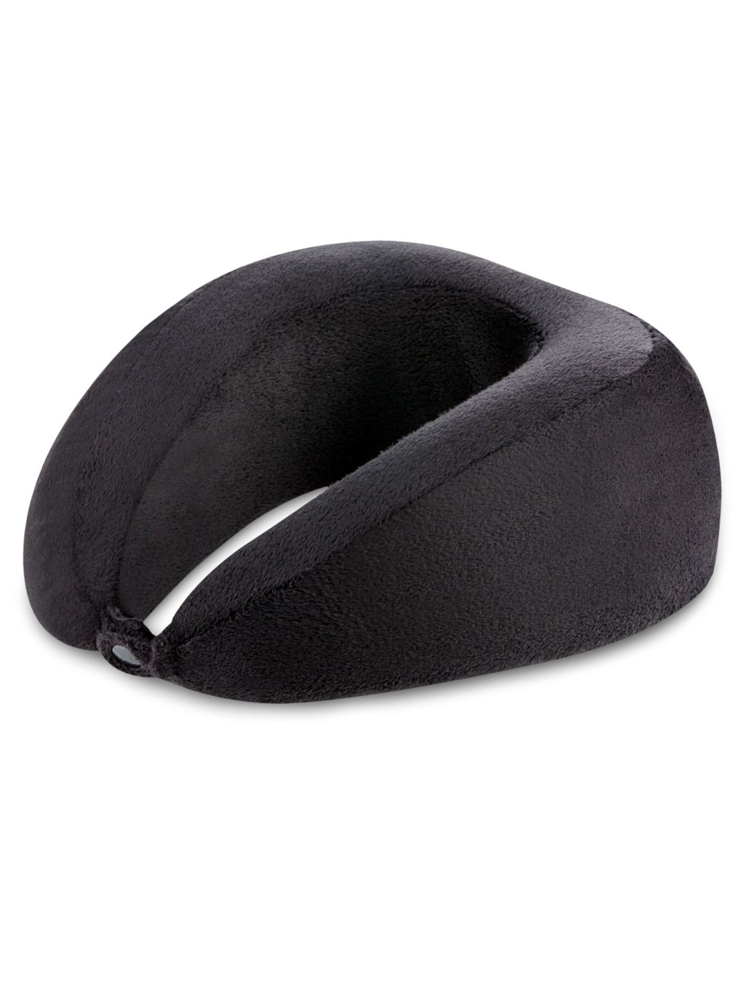 The White Willow Kids Black Memory Foam U-Shaped Neck Rest Travel Pillow-image-17