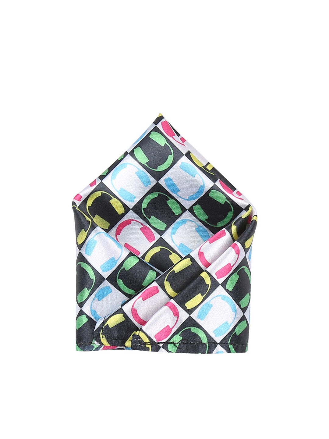 Blacksmith Men Multicolor Printed Pocket Square-picture-24