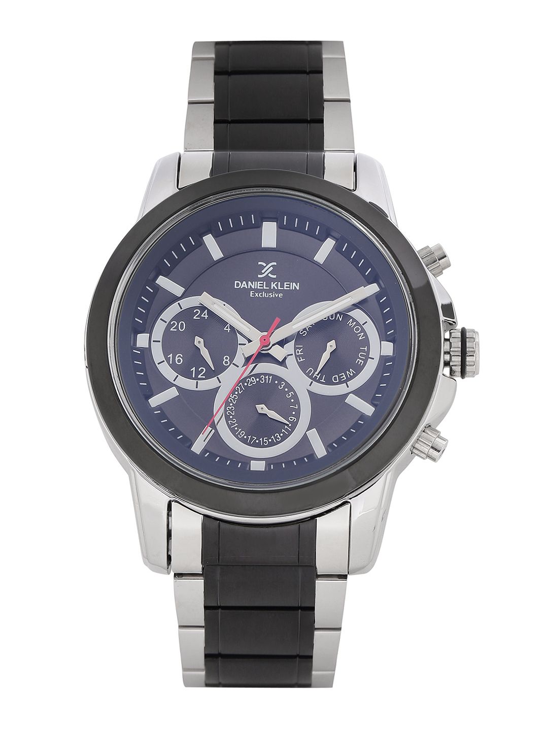Buy Daniel Klein Exclusive Men Black Dial Watch DK10699 7 - Watches for ...