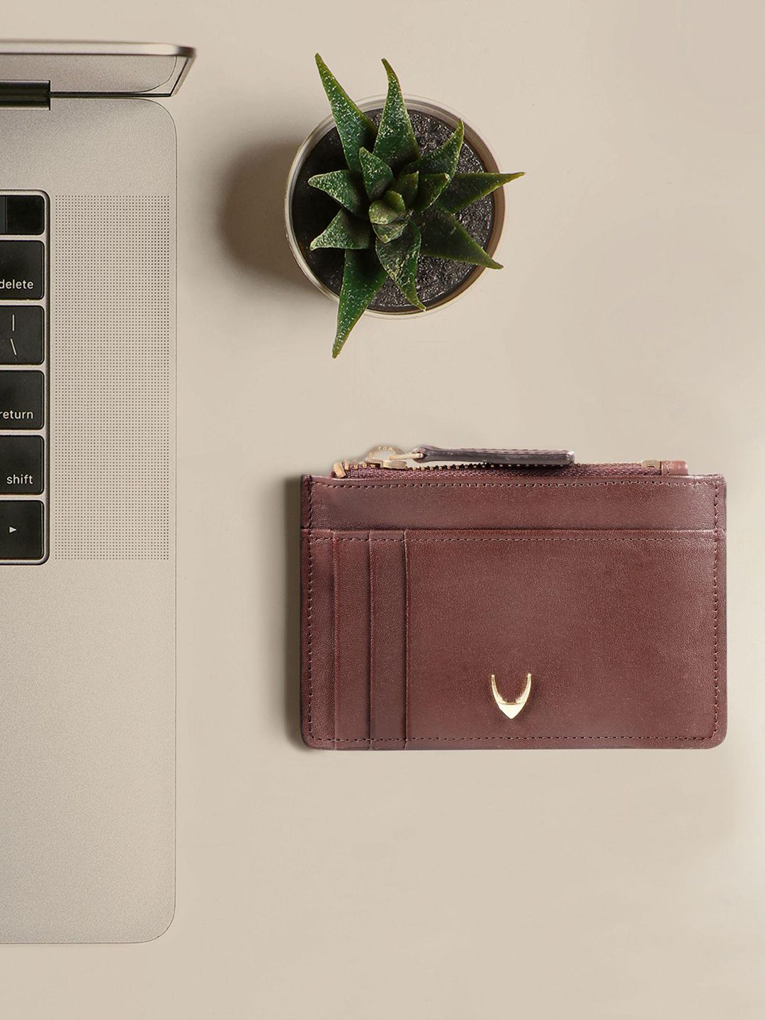 Hidesign Men Brown Solid Leather Card Holder-picture-43