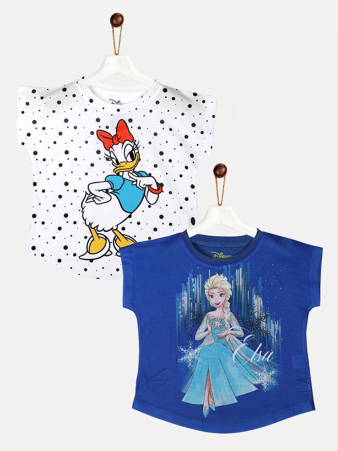 YK Disney Girls Pack Of 2 Printed Tops-picture-18