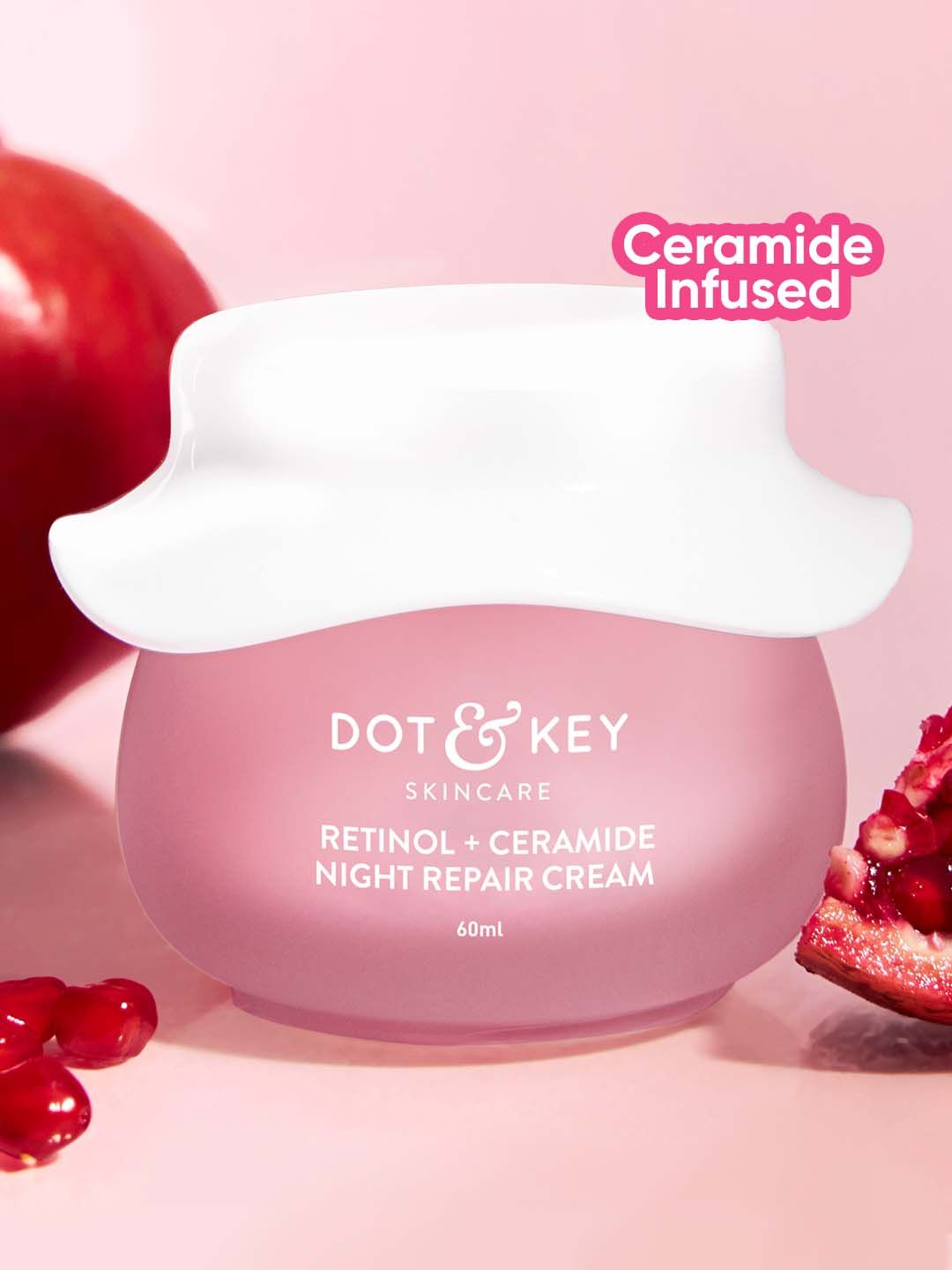 DOT & KEY Retinol + Ceramides Night Repair Cream With Hibiscus & Pomegranate Oil - 60ml-picture-36