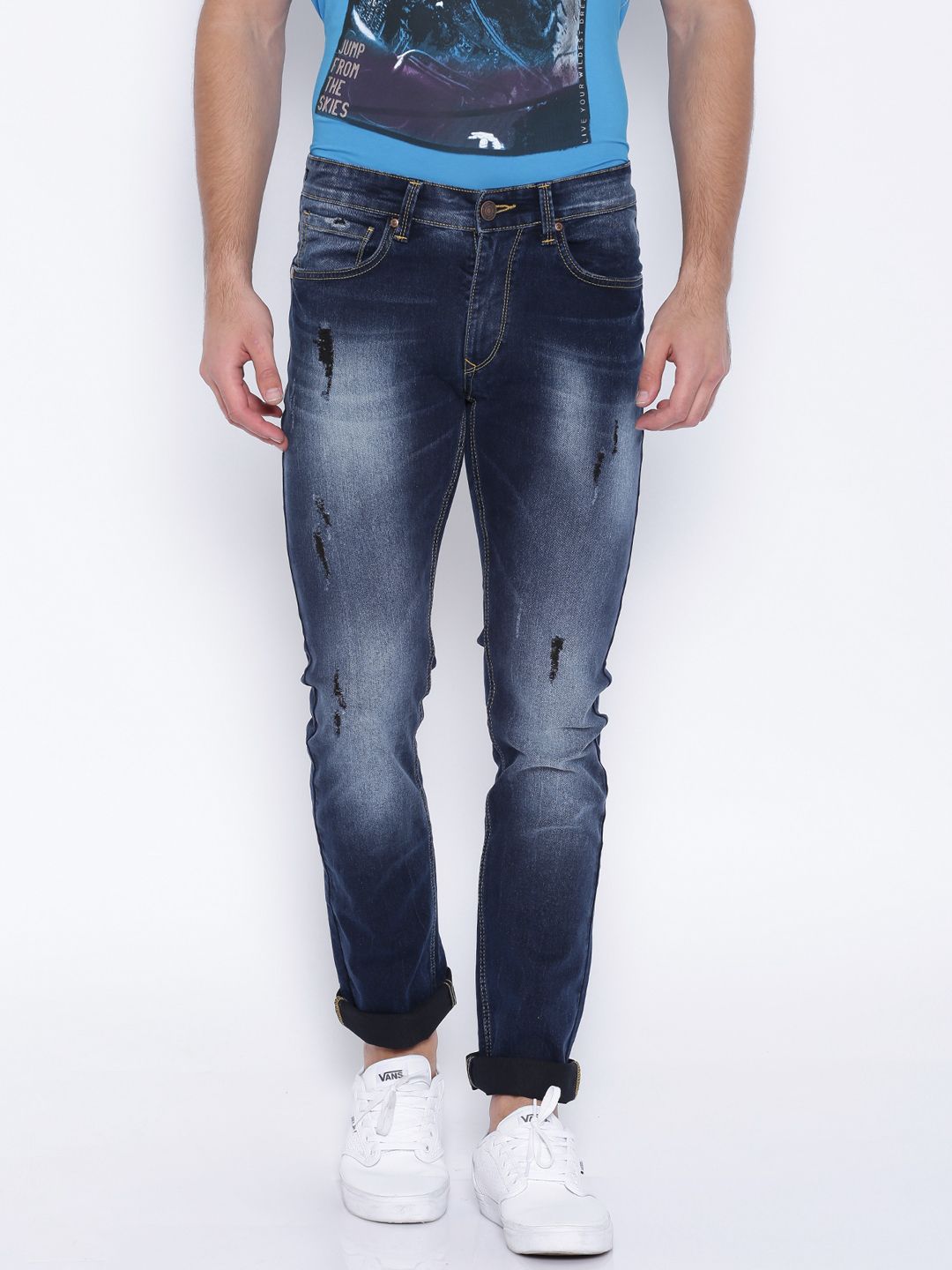 Buy SPYKAR Blue Rover Fit Jeans - Jeans for Men | Myntra