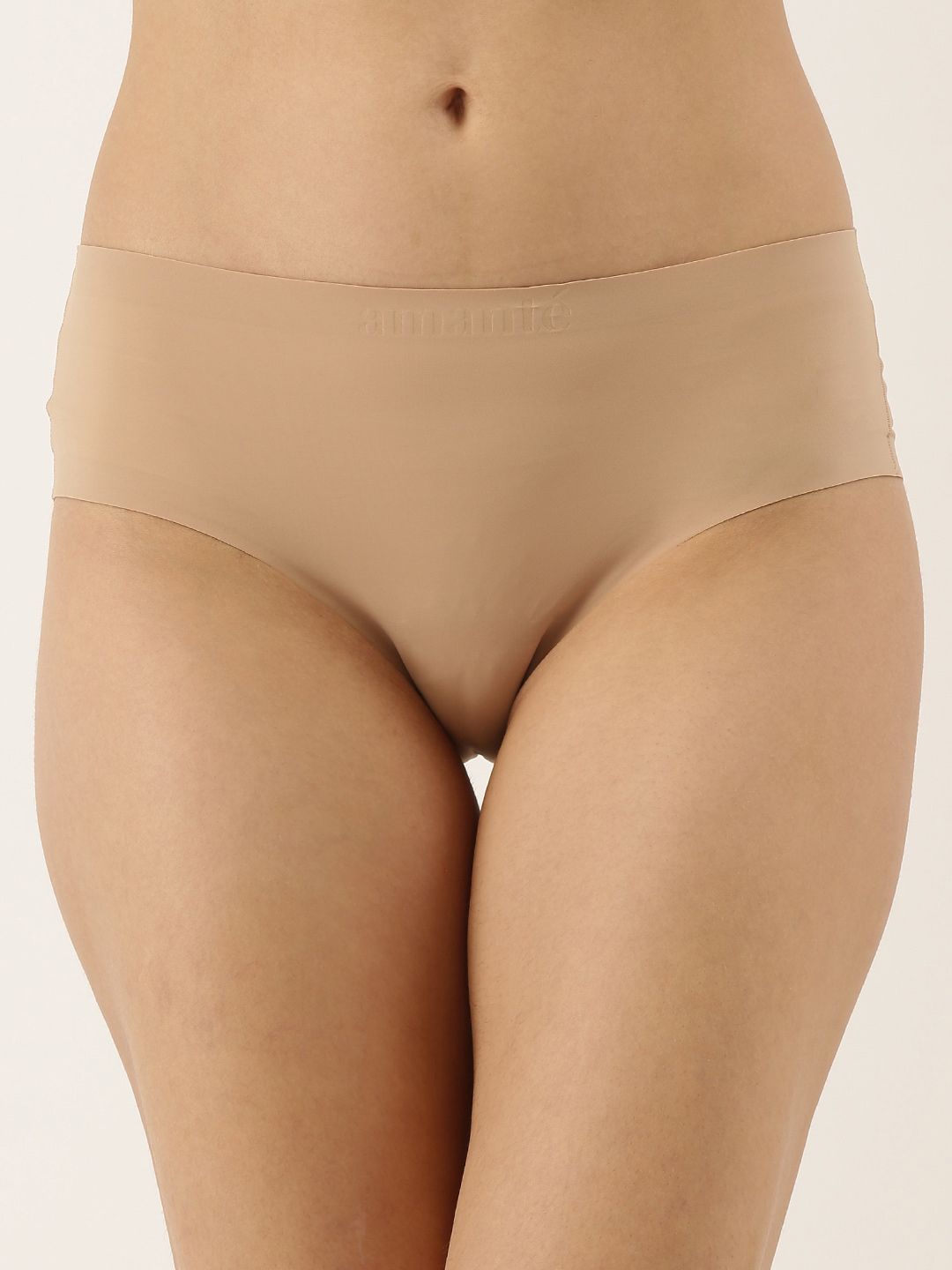 Buy AMANTE Womens Solid Seamless Hipster Brief