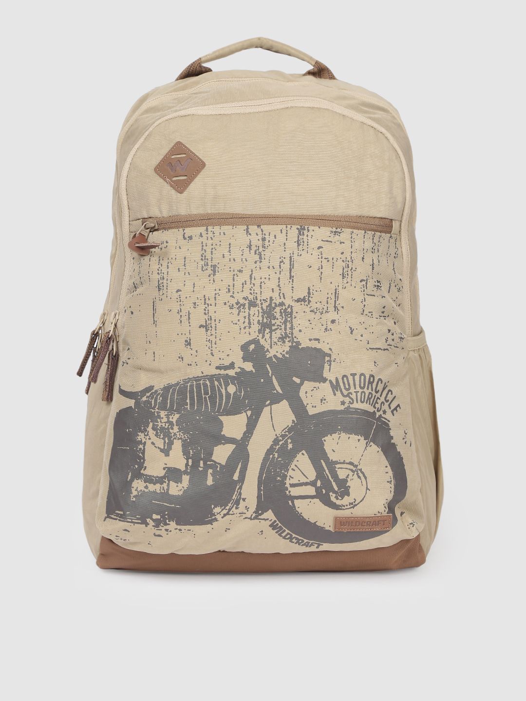 Wildcraft Unisex Beige Graphic Printed Storm1 Backpack-picture-15