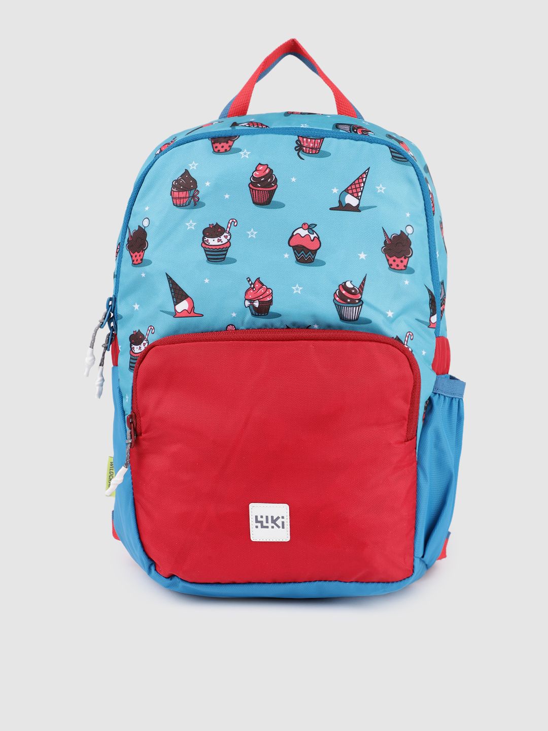 Wildcraft Unisex Blue & Red Champ 1 Cupcake Backpack-picture-33