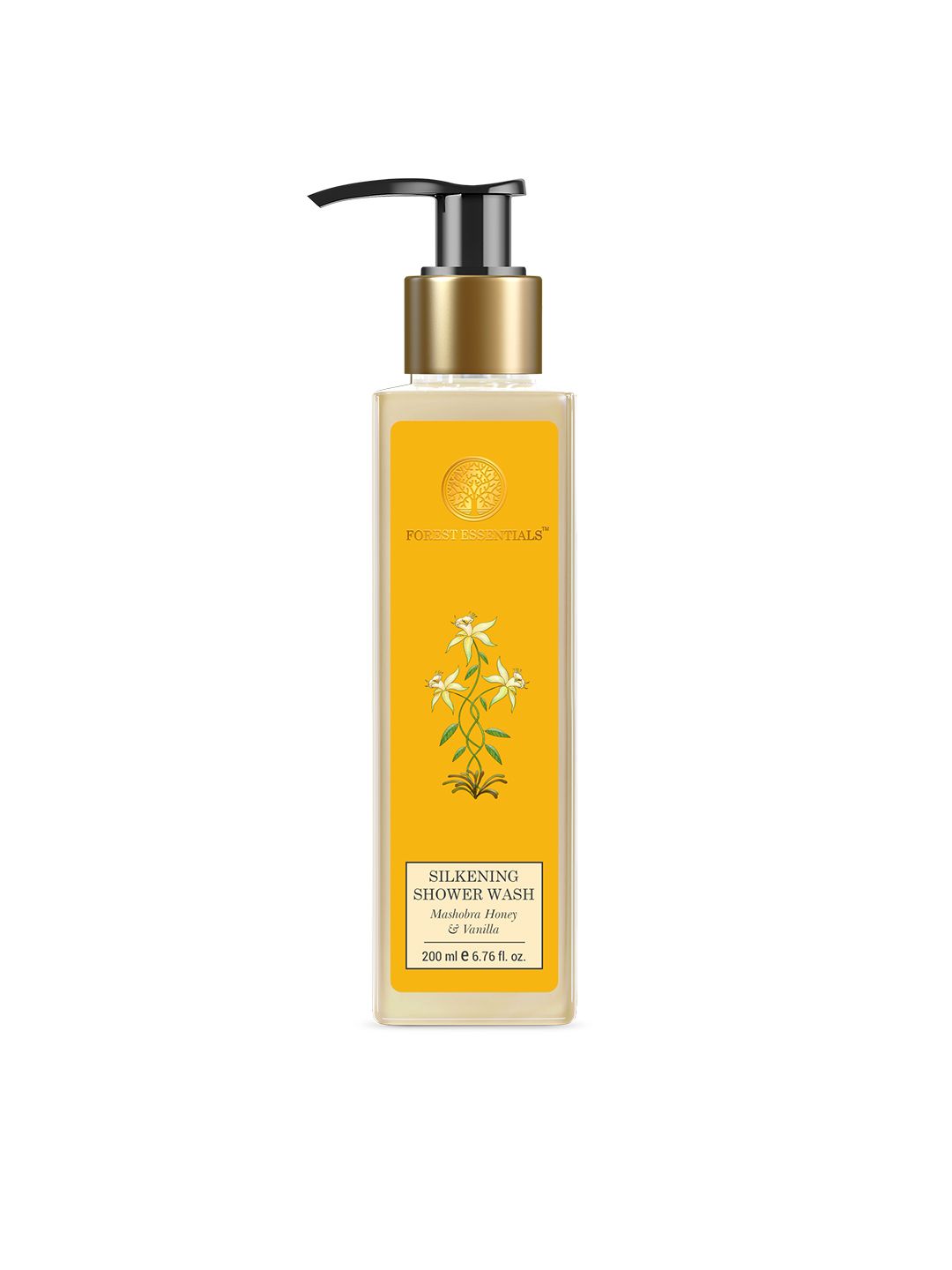 Forest Essentials Silkening Shower Wash with Mashobra Honey & Vanilla - 200 ml-picture-42
