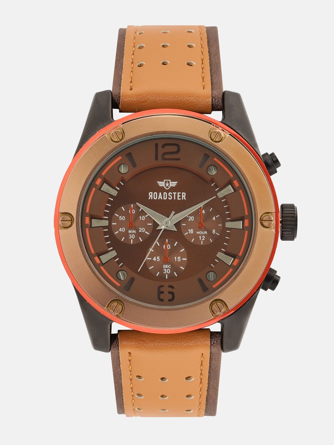 Roadster Men Brown Analogue Watch SS18-RD9-image-6