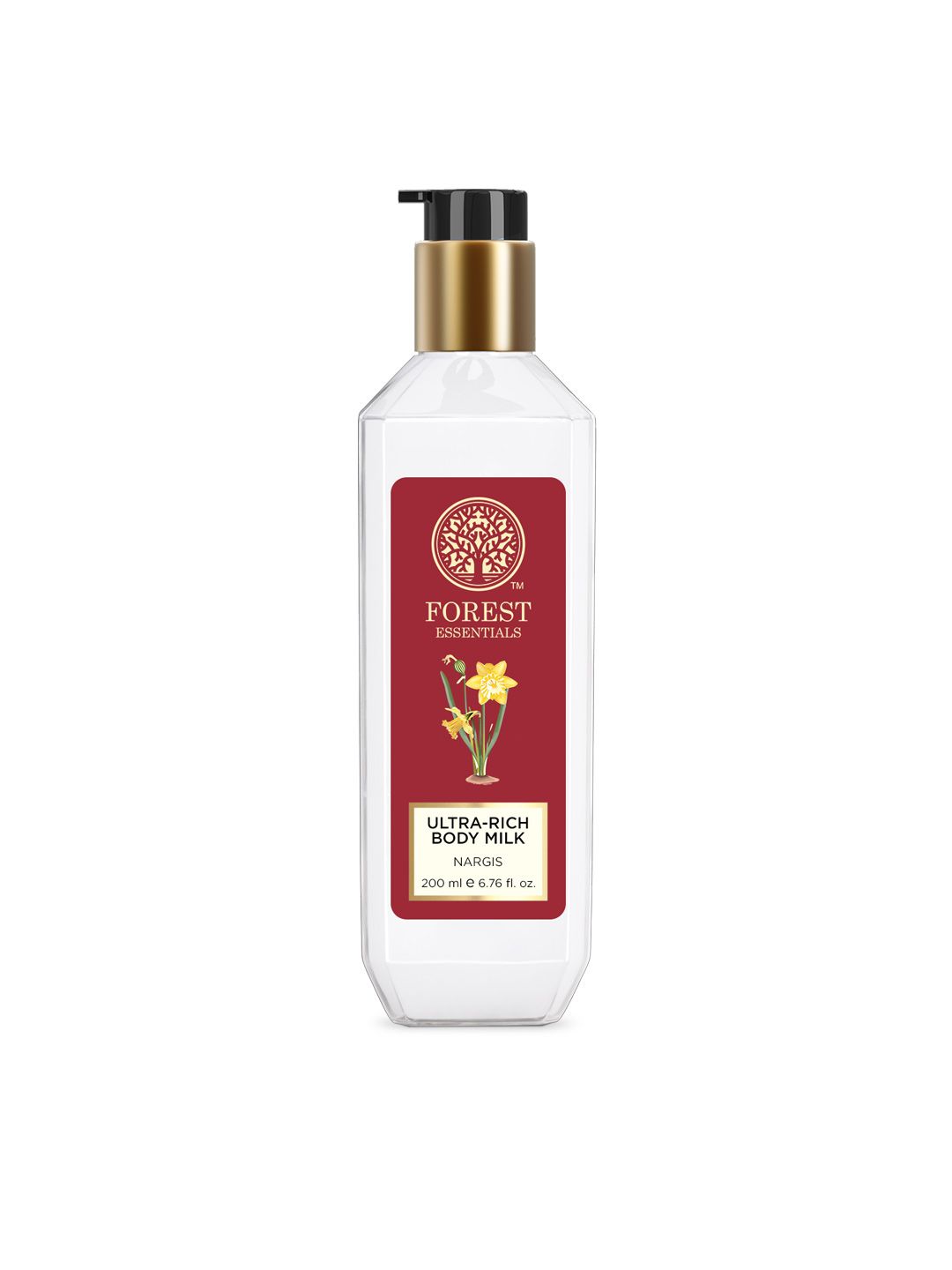 Forest Essentials Unisex Ultra-Rich Nargis Body Milk 200 ml-picture-13