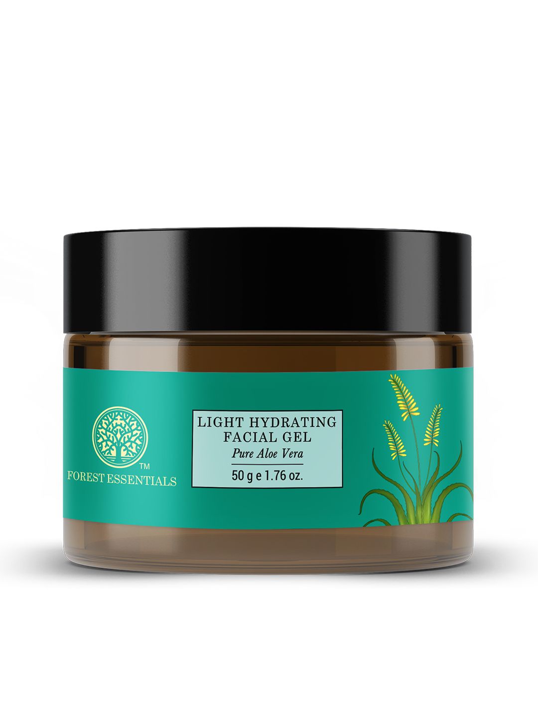 Forest Essentials Light Hydrating Facial Gel Pure Aloe Vera Natural Face Moisturizer - 50g-image-48