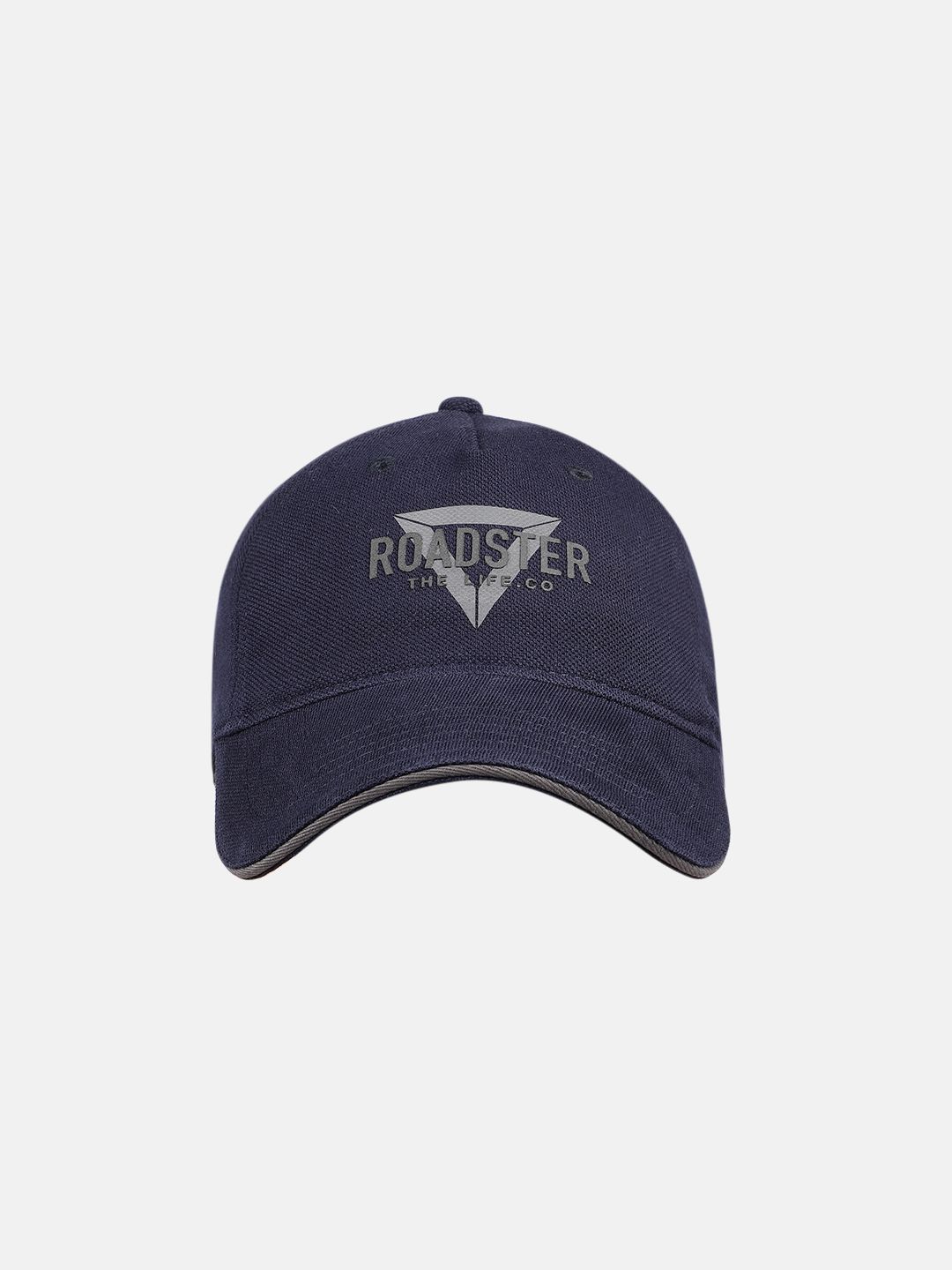 Roadster Unisex Navy Blue Printed Baseball Cap-picture-25
