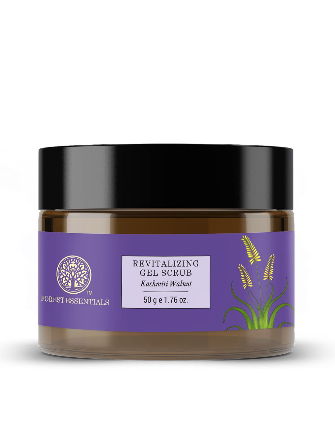 Forest Essentials Revitalising Kashmiri Walnut Gel Gentle Exfoliating Face Scrub - 50g-image-7