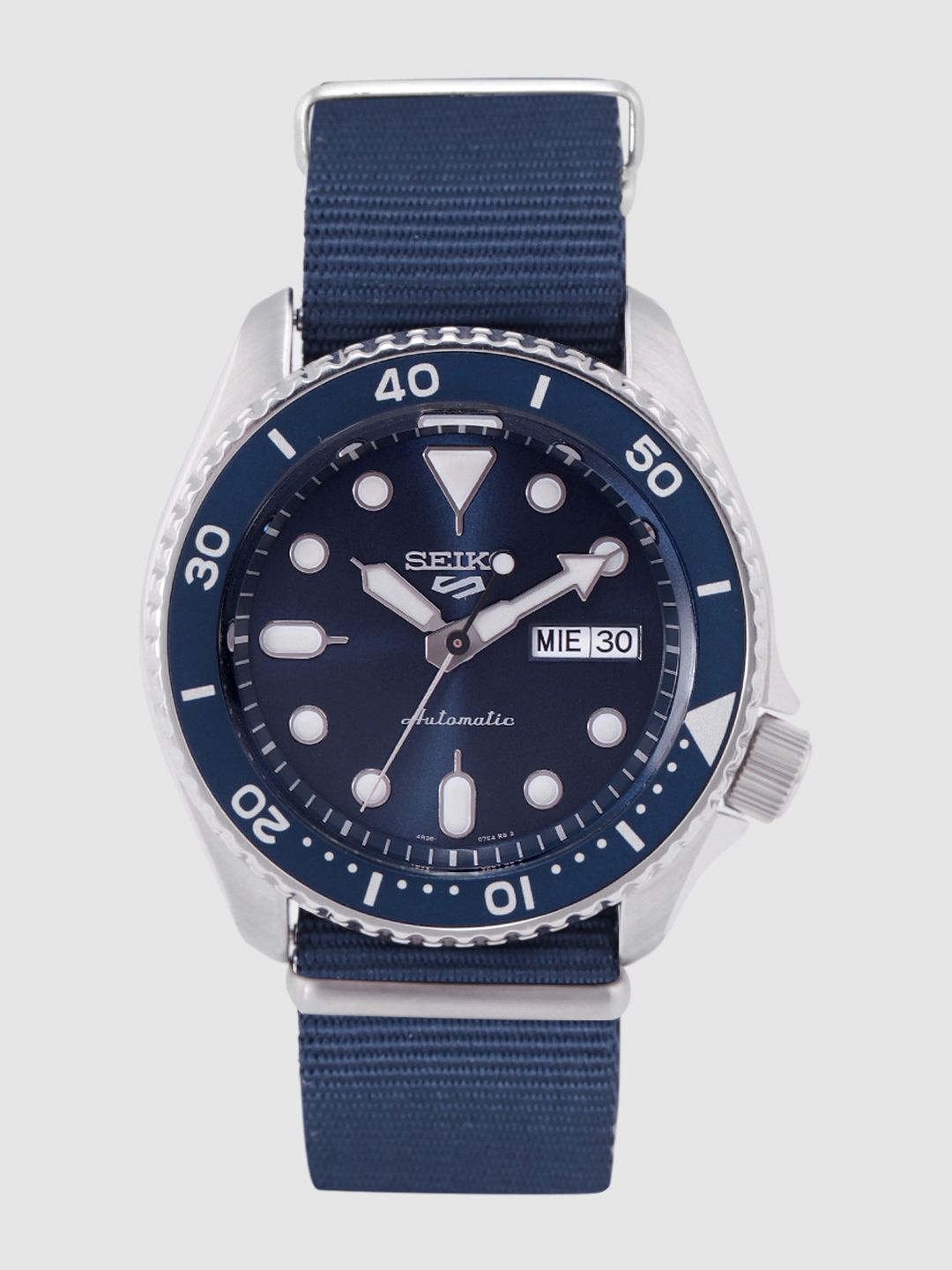 SEIKO Men Navy Blue 5 Sports Automatic Analogue Watch SRPD51K2 - Price ...