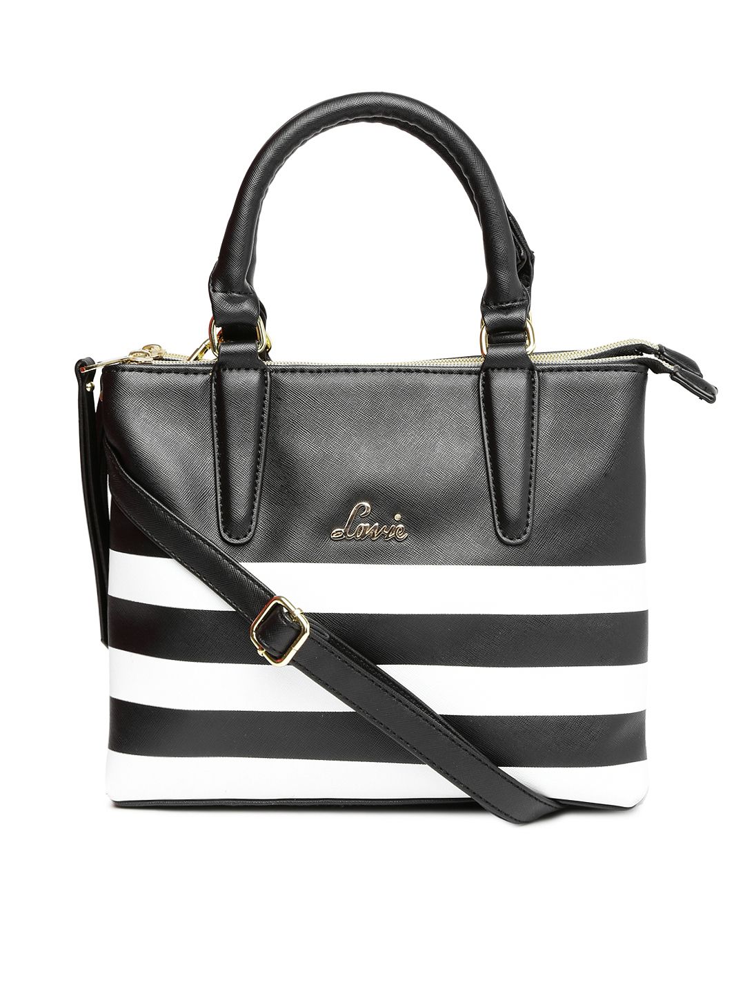 striped handbags online