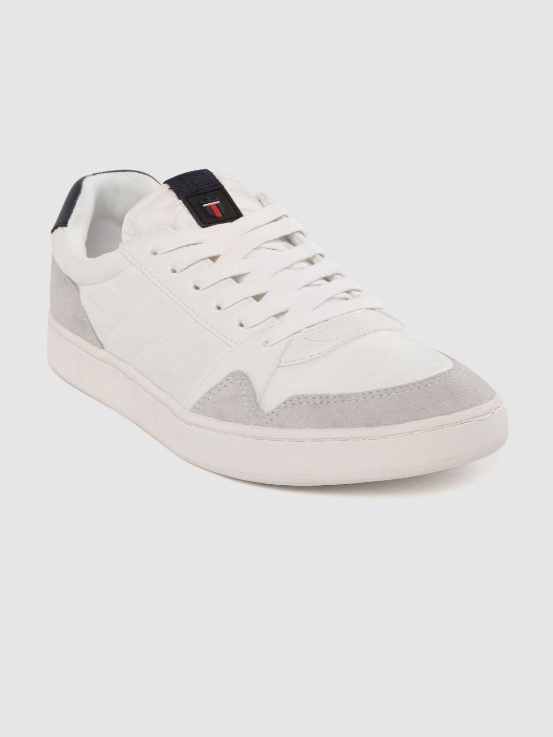 Louis philippe white casual sales shoes