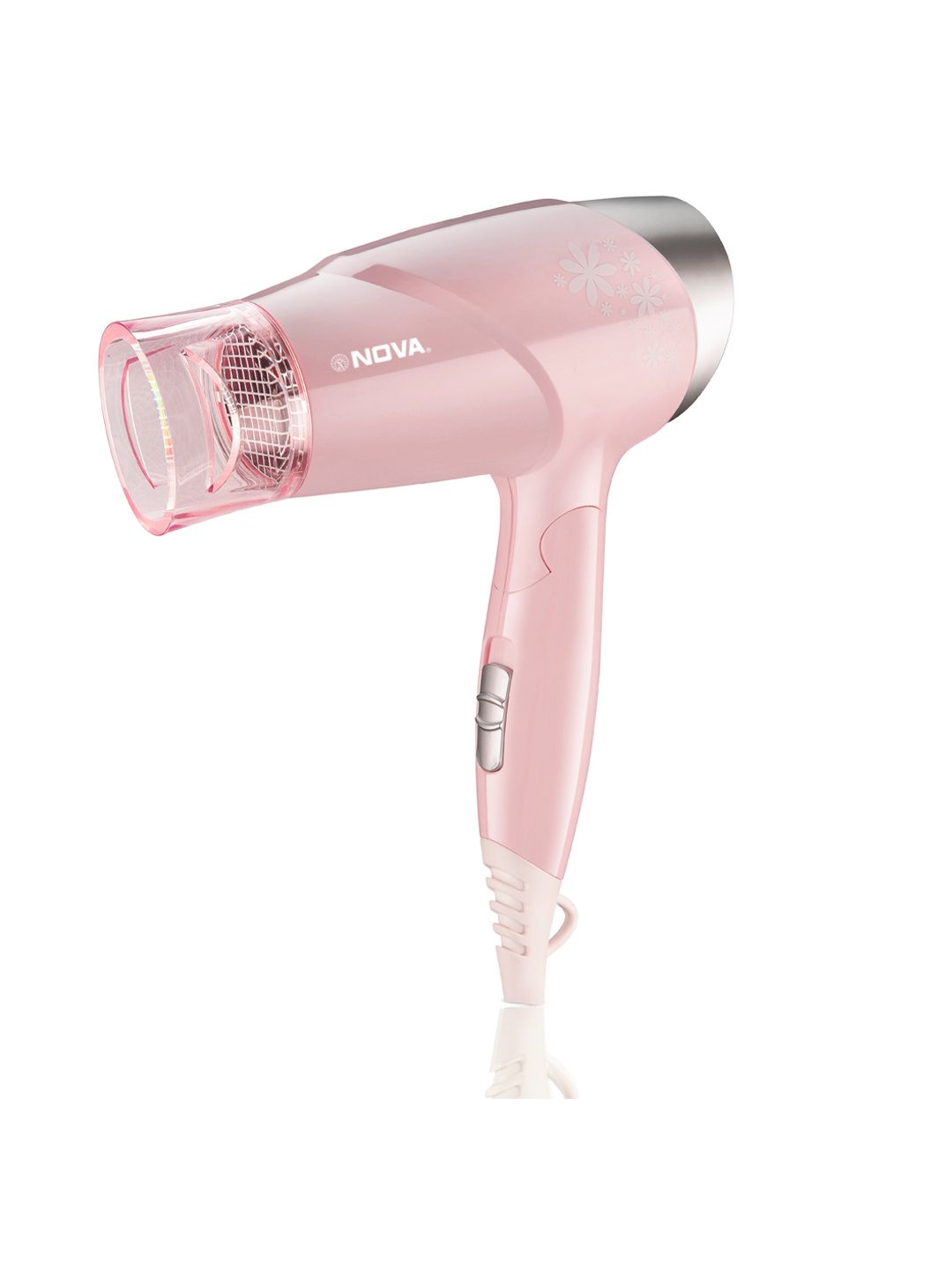 NOVA Pink Premium Silky Shine Hot & Cold Foldable NHP 8202 Hair Dryer-image-26