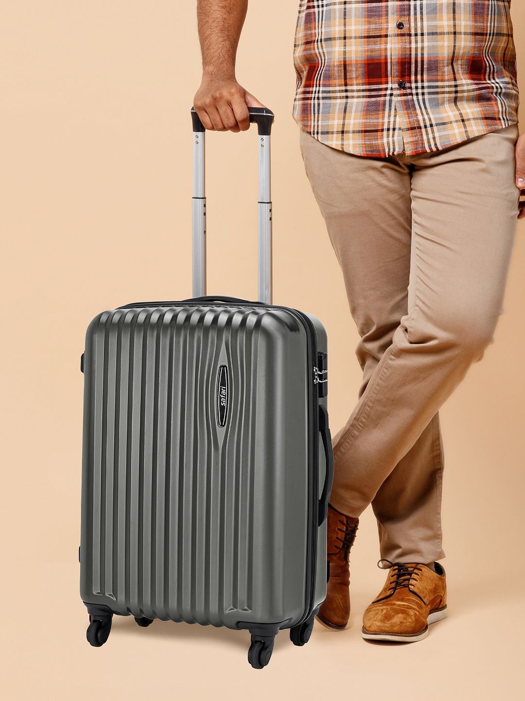 Safari Glimpse Poly Carbonate Medium Hard Trolley Bag - 69 cm-image-20