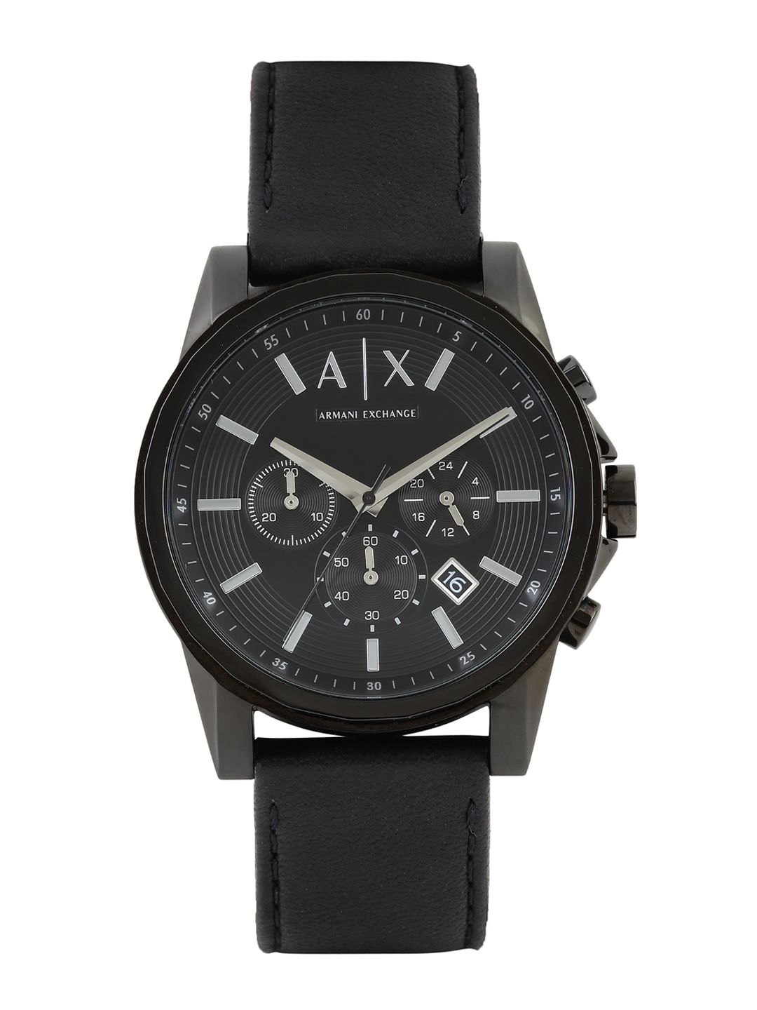 Armani Exchange Men Black Dial Chronograph Watch AX2098 - Price History