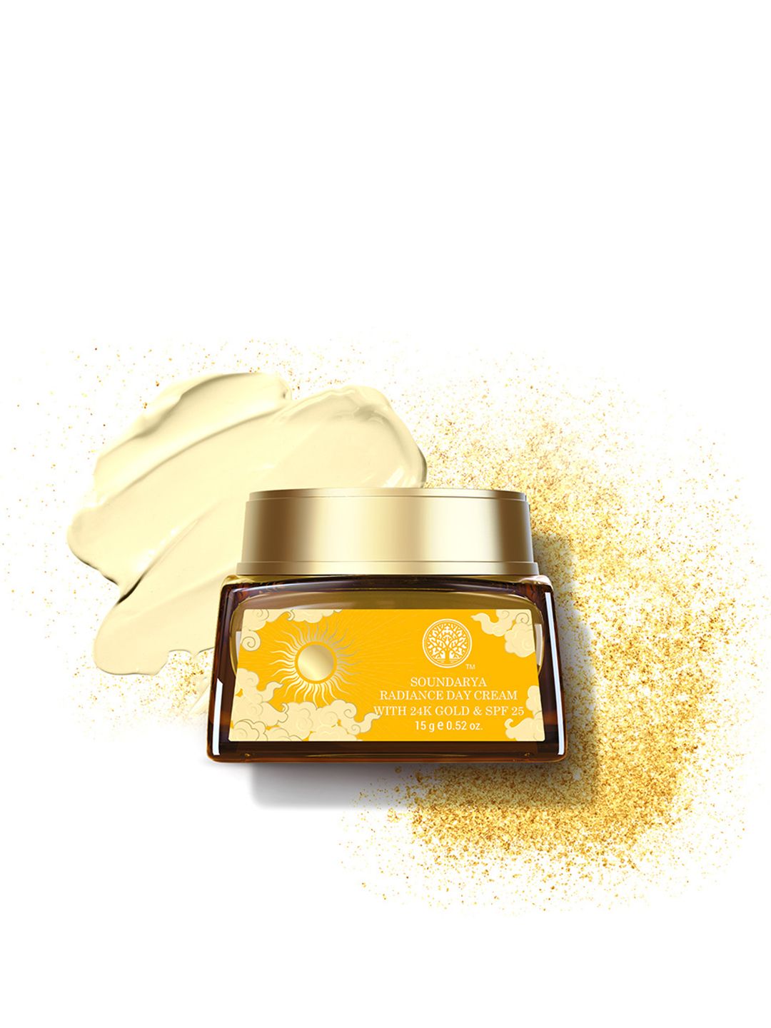 Forest Essentials Travel Size Soundarya Radiance Cream With 24K Gold & SPF 25 - 15g-picture-12