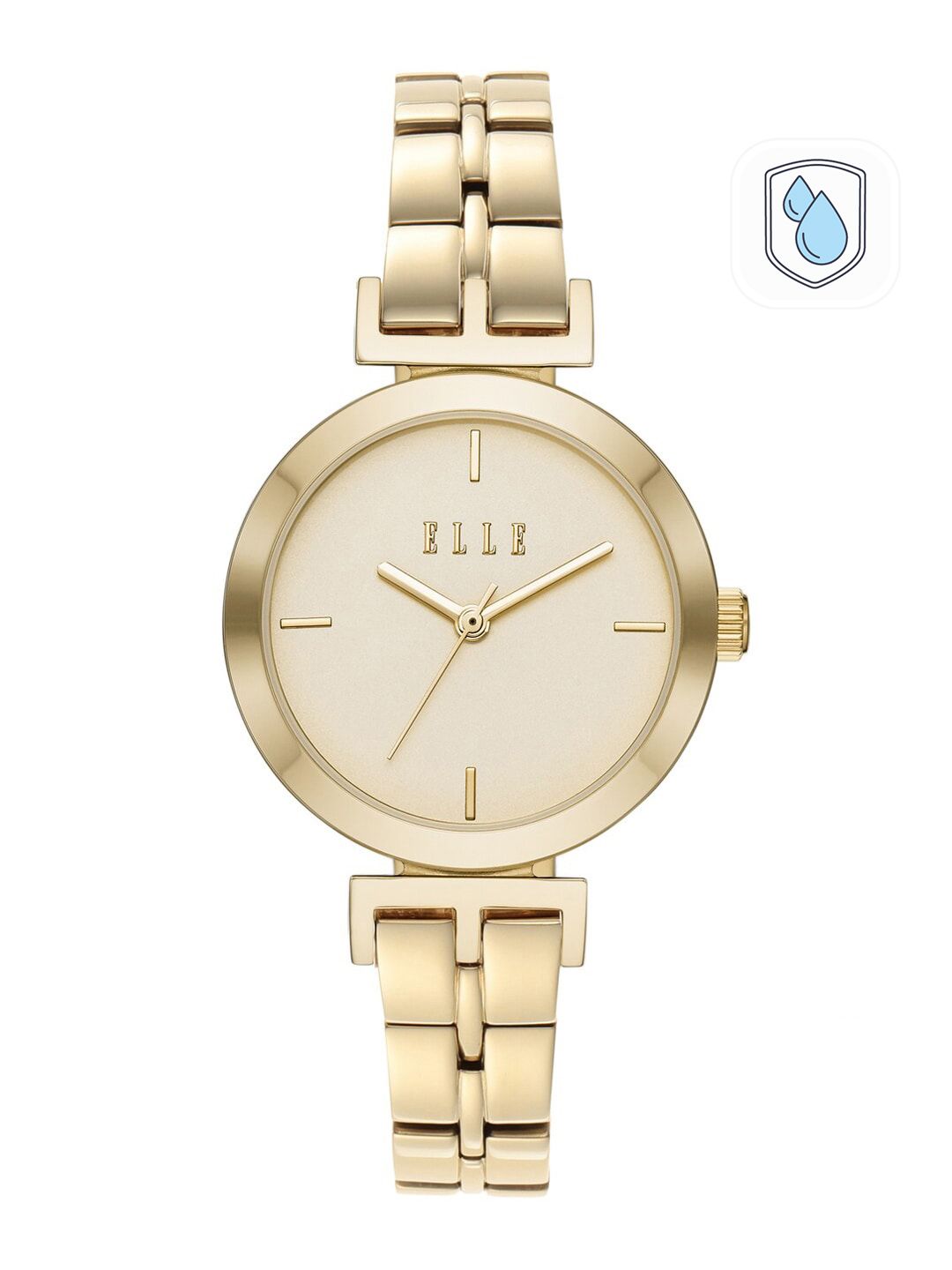 Elle Women Gold-Toned Analogue Watch ELL21053