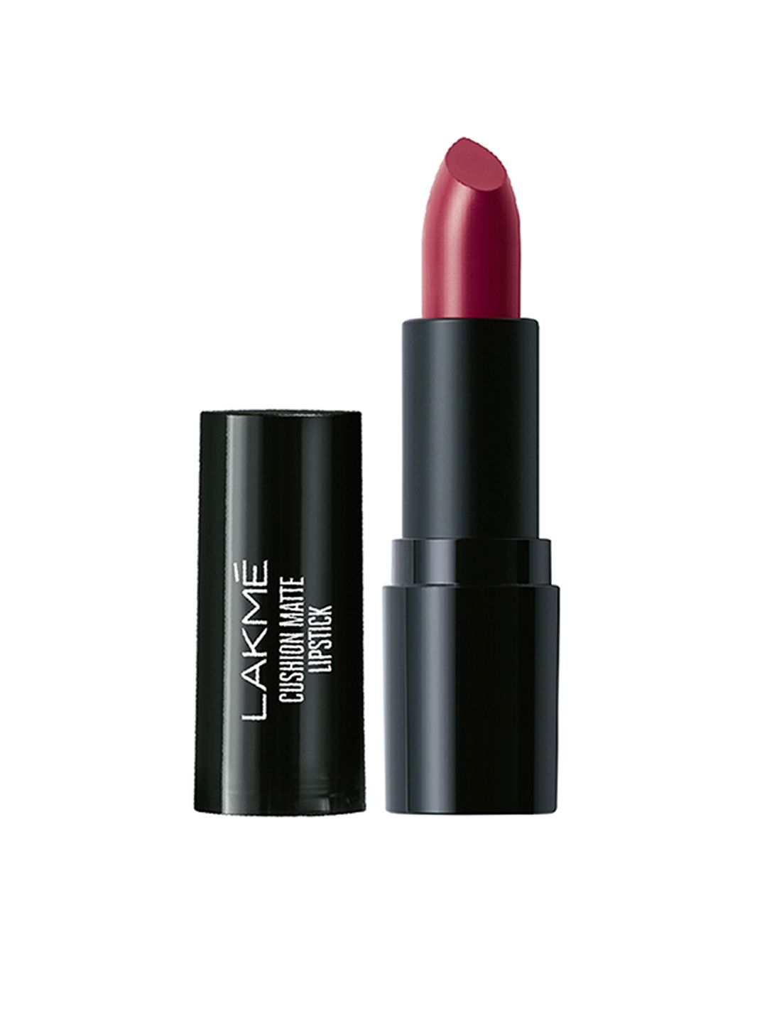 Lakme Cushion Matte Lipstick with French Rose Oil - Plum Obsession CM2-picture-20
