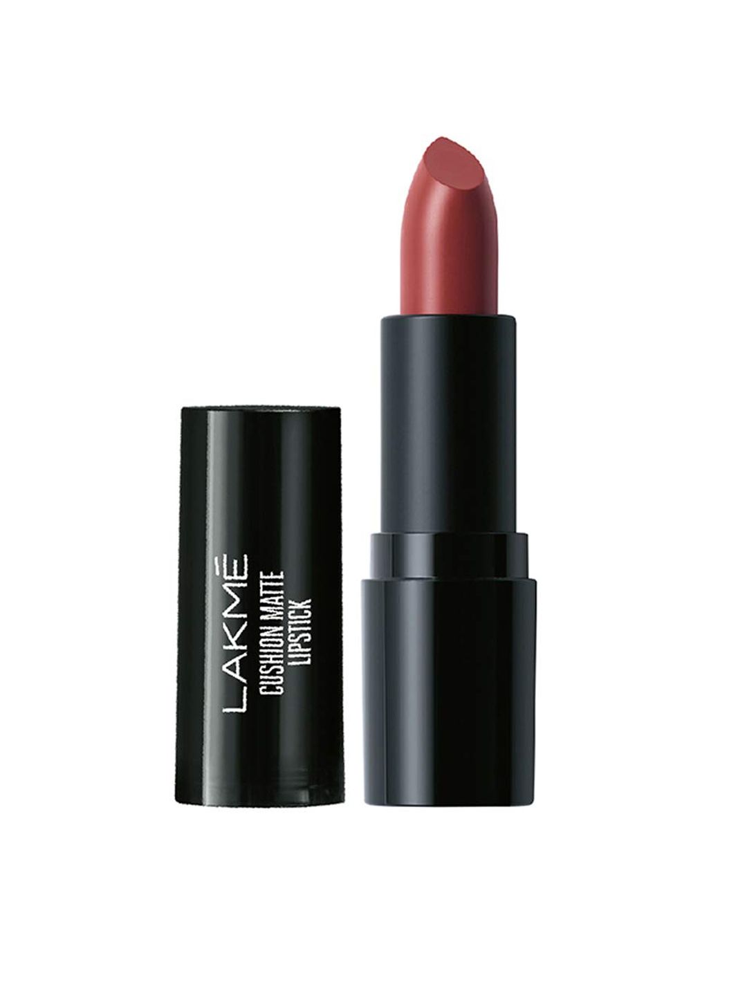 Lakme Cushion Matte Lipstick with French Rose Oil - Red Retro-image-40
