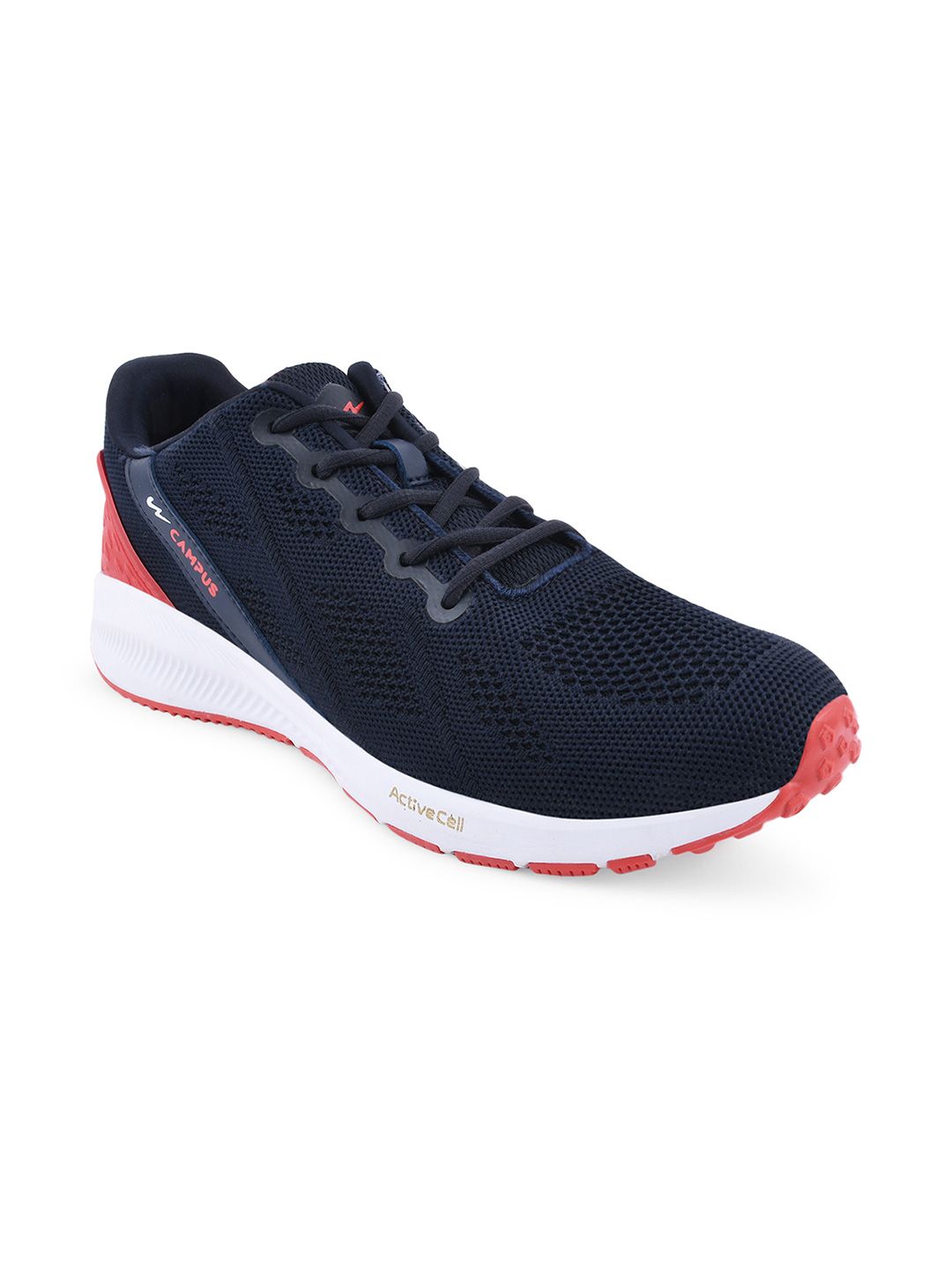 Campus Men Navy Blue Mesh Running Shoes-picture-26