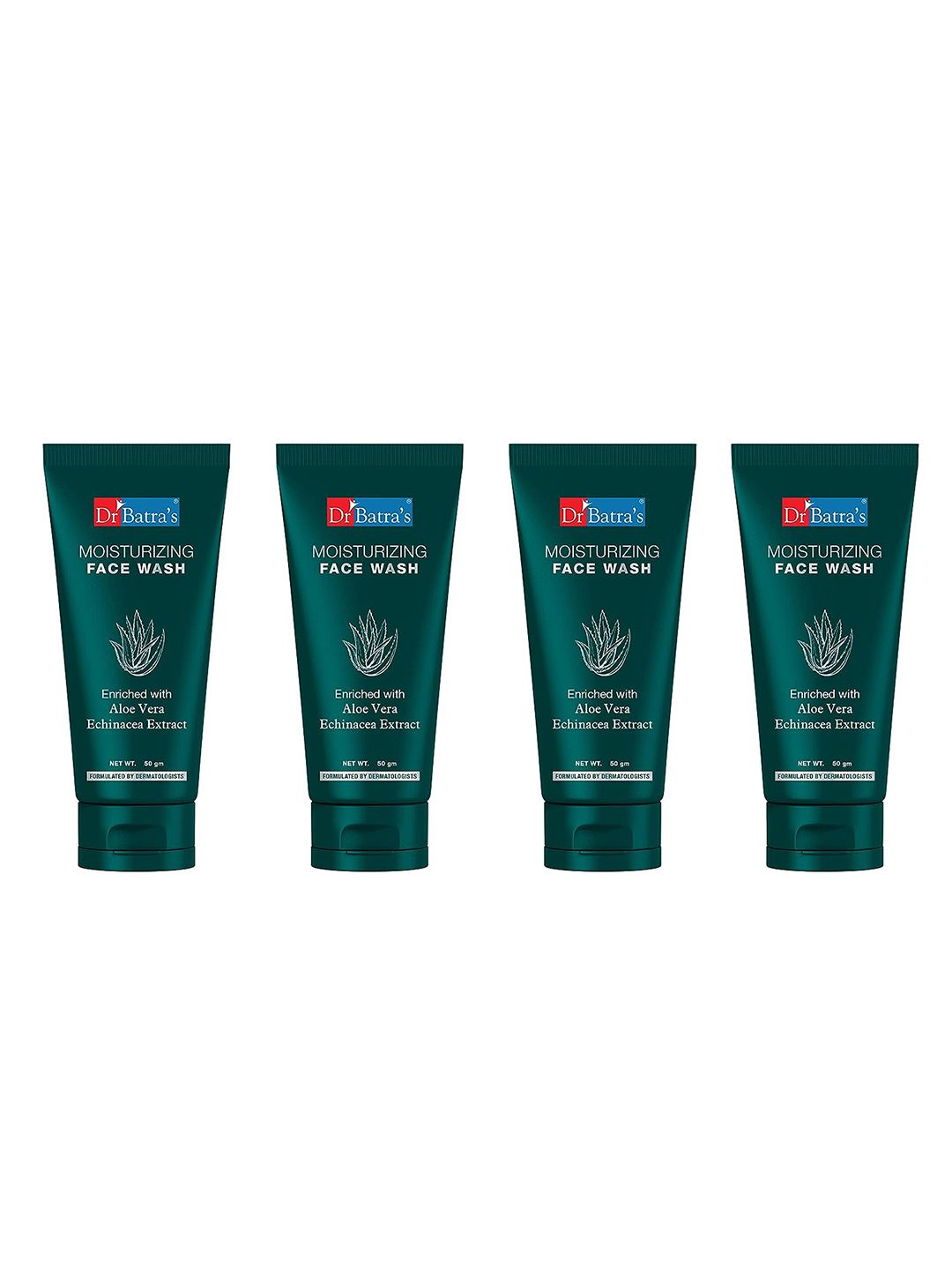 Dr. Batras Set Of 4 Moisturizing Face Wash Enriched With Aloe Vera & Echinacea - 50 g Each-picture-40