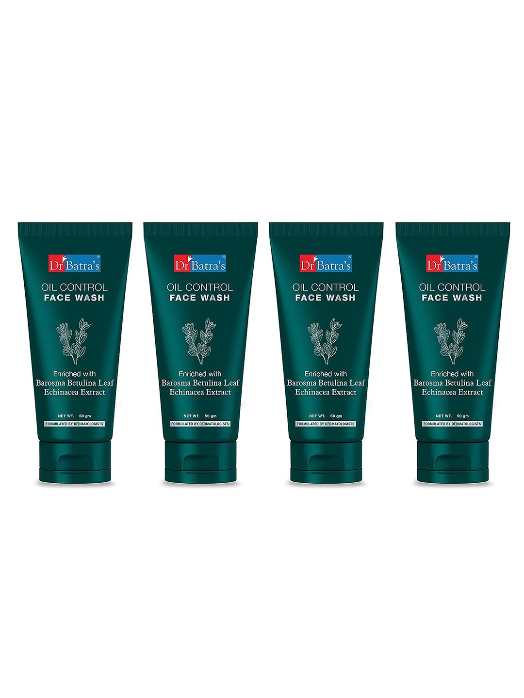 Dr. Batras Set Of 4 Oil Control Face Wash Enriched With Barosma Betulina Leaf - 50 g Each-picture-20