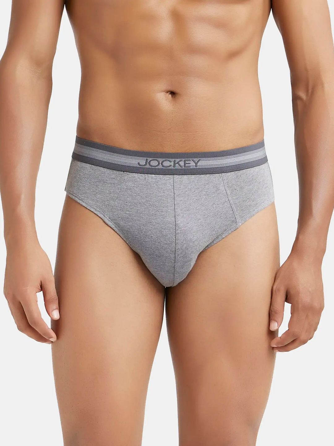 Jockey Solid Combed Cotton Anti-Microbial Solid Briefs 1010-0105-image-18
