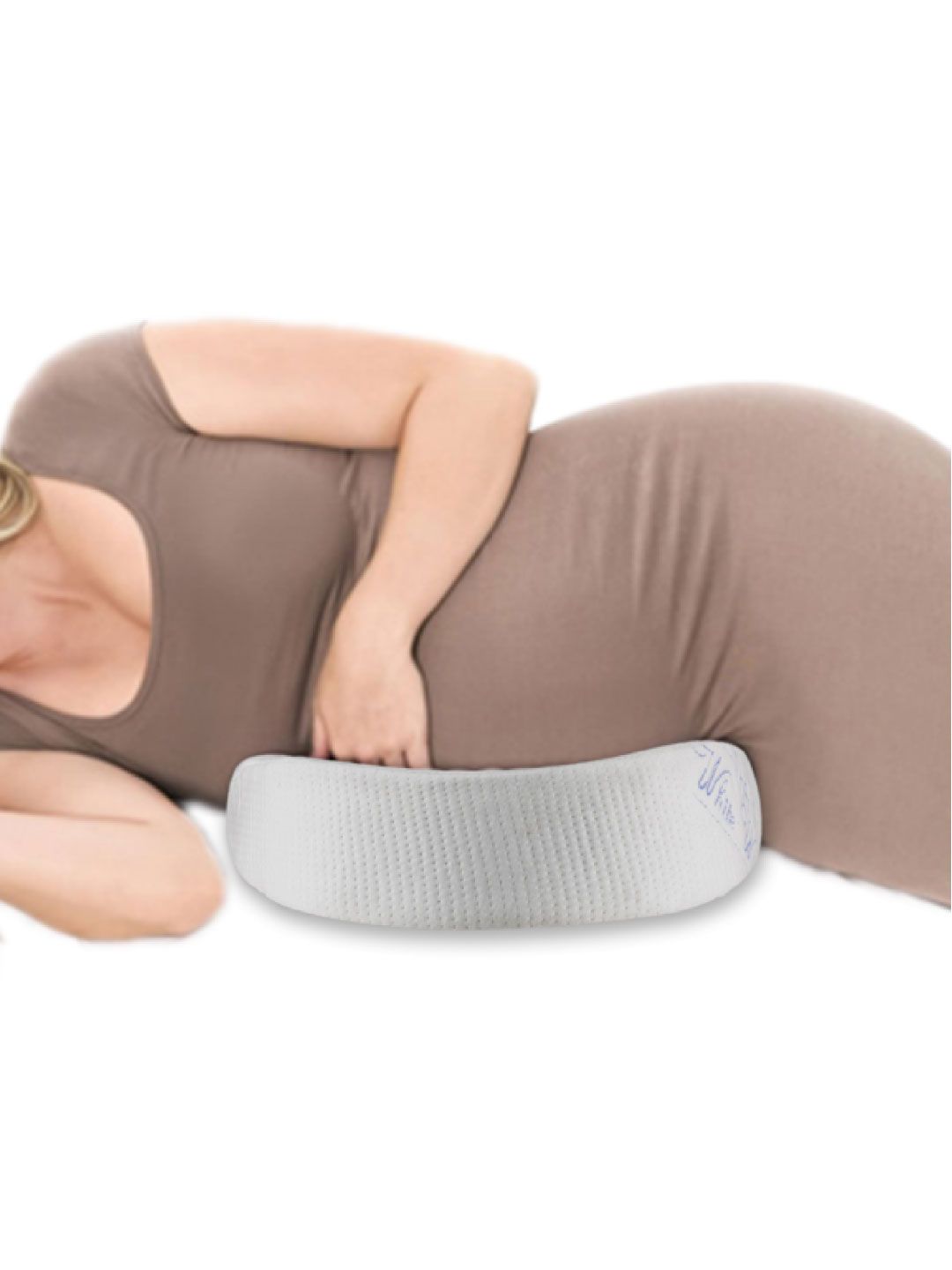 The White Willow White Memory Foam C Shaped Pregnancy Pillow-picture-15