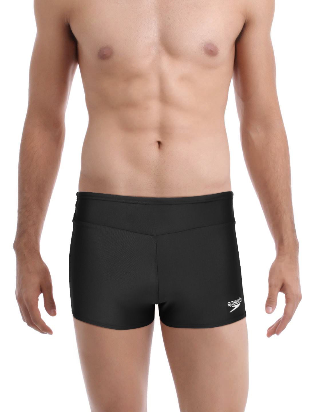 Speedo Men Black Essential Swimming Trunks-image-2