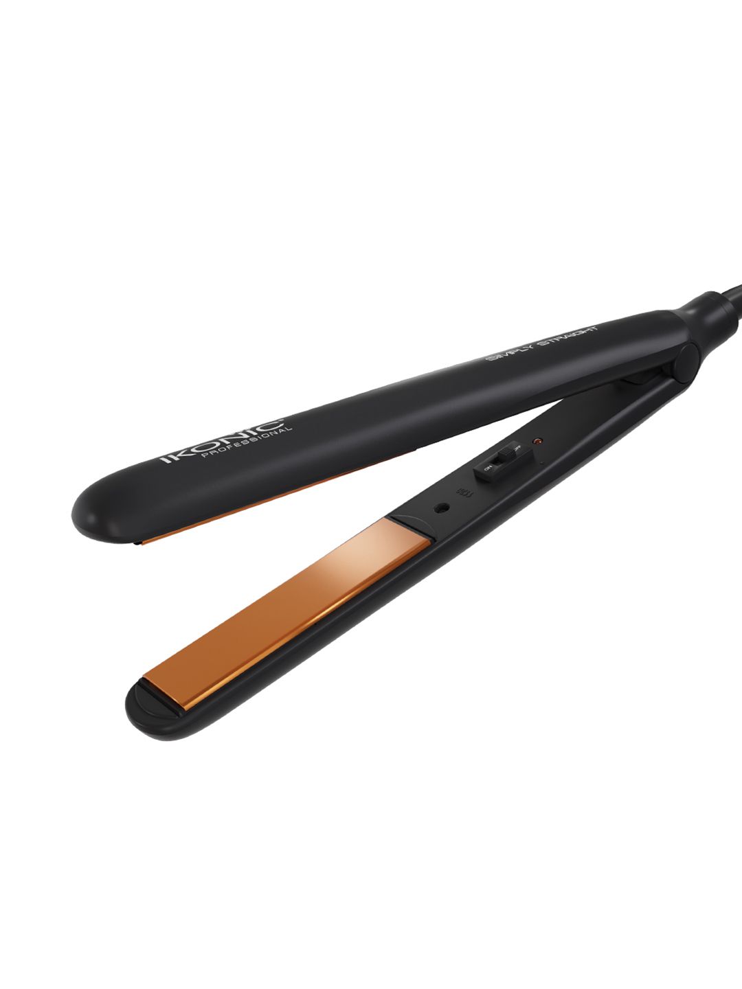 Ikonic Women Black Simply Straight Hair Straightener & Curler-picture-33