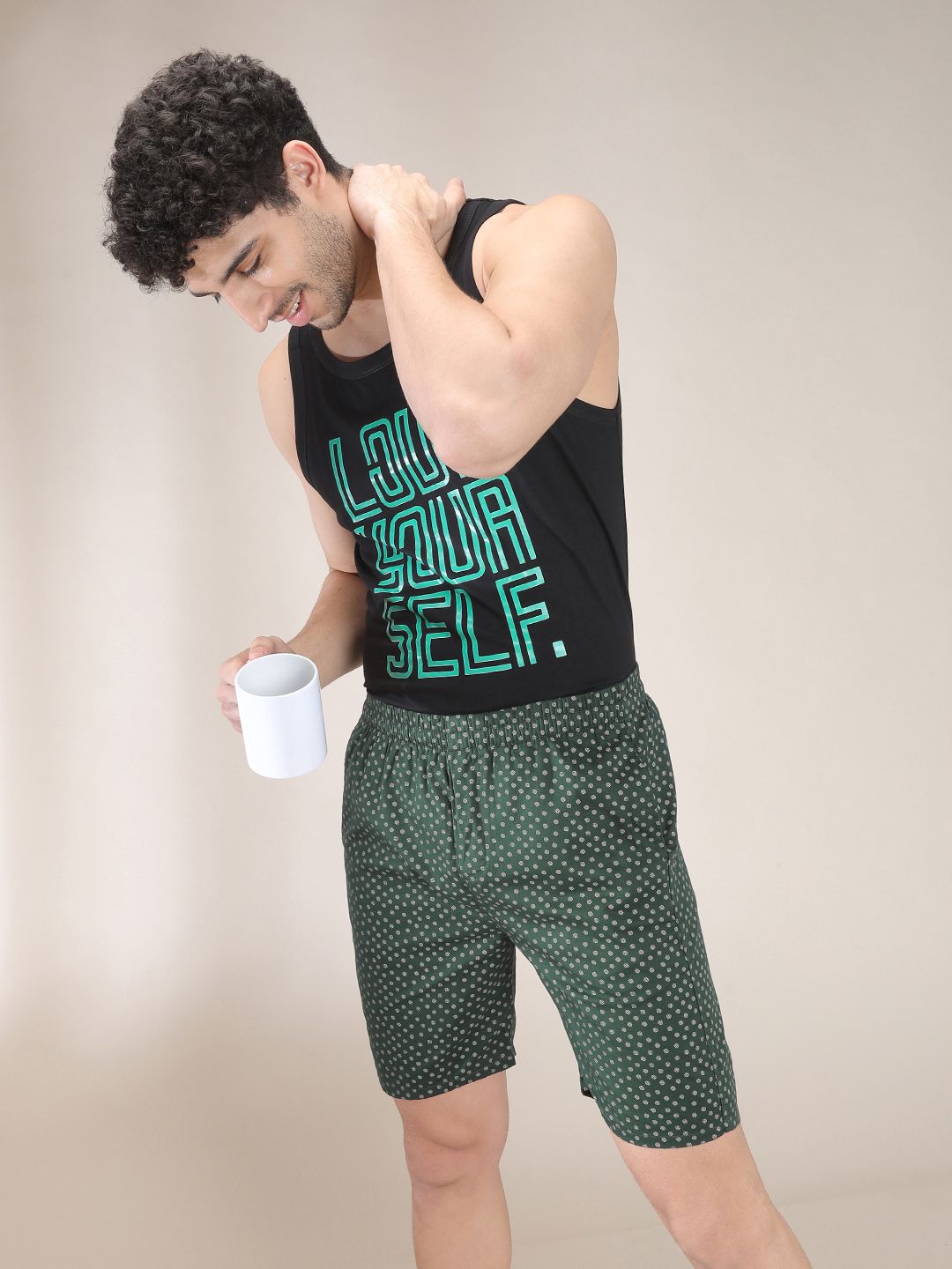 The Indian Garage Co Men Green Printed Pure Cotton Boxers 0620-BXR06-13-picture-38