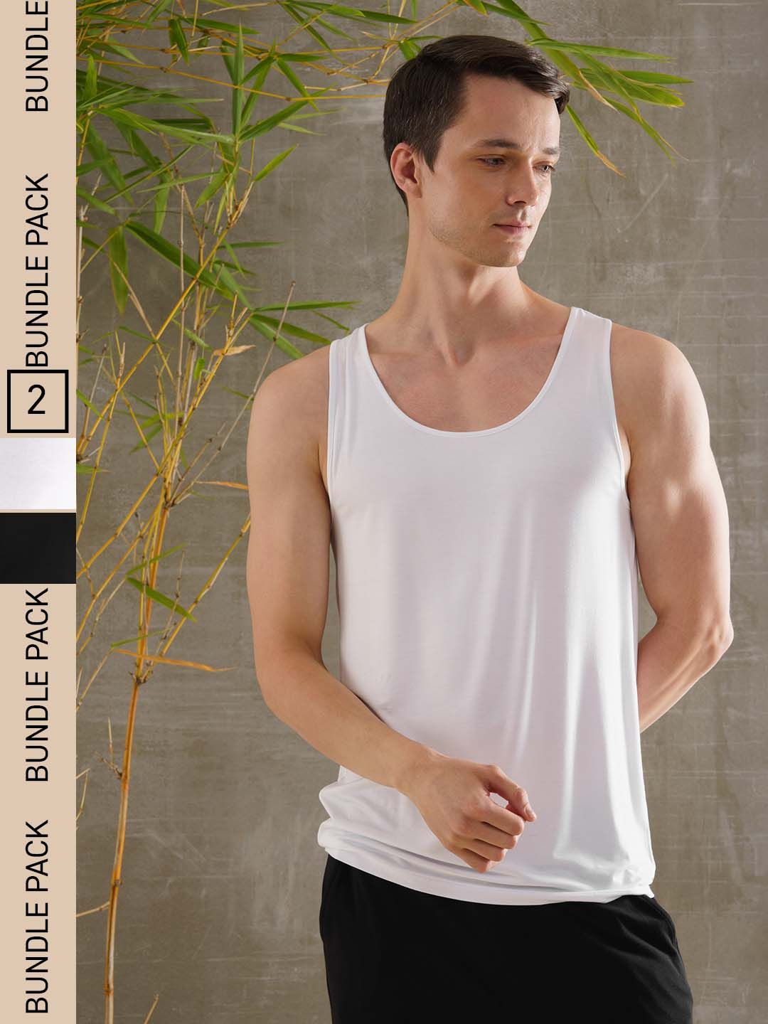DAMENSCH Men Pack of 2 Bamboo Vest-picture-53