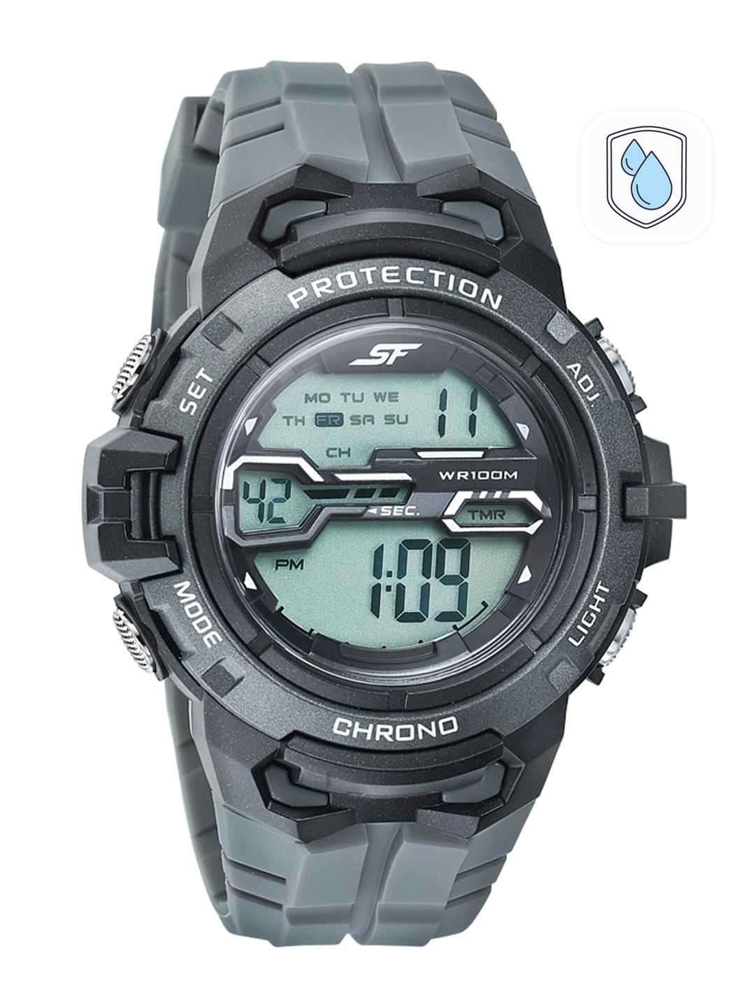 Sonata Men Black Digital Watch-picture-11