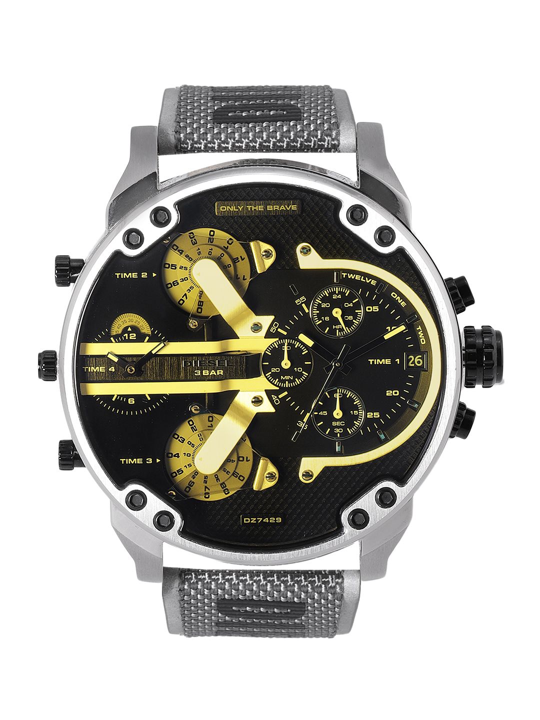 DIESEL Men Black Analogue Watch DZ7429_OR1-image-6