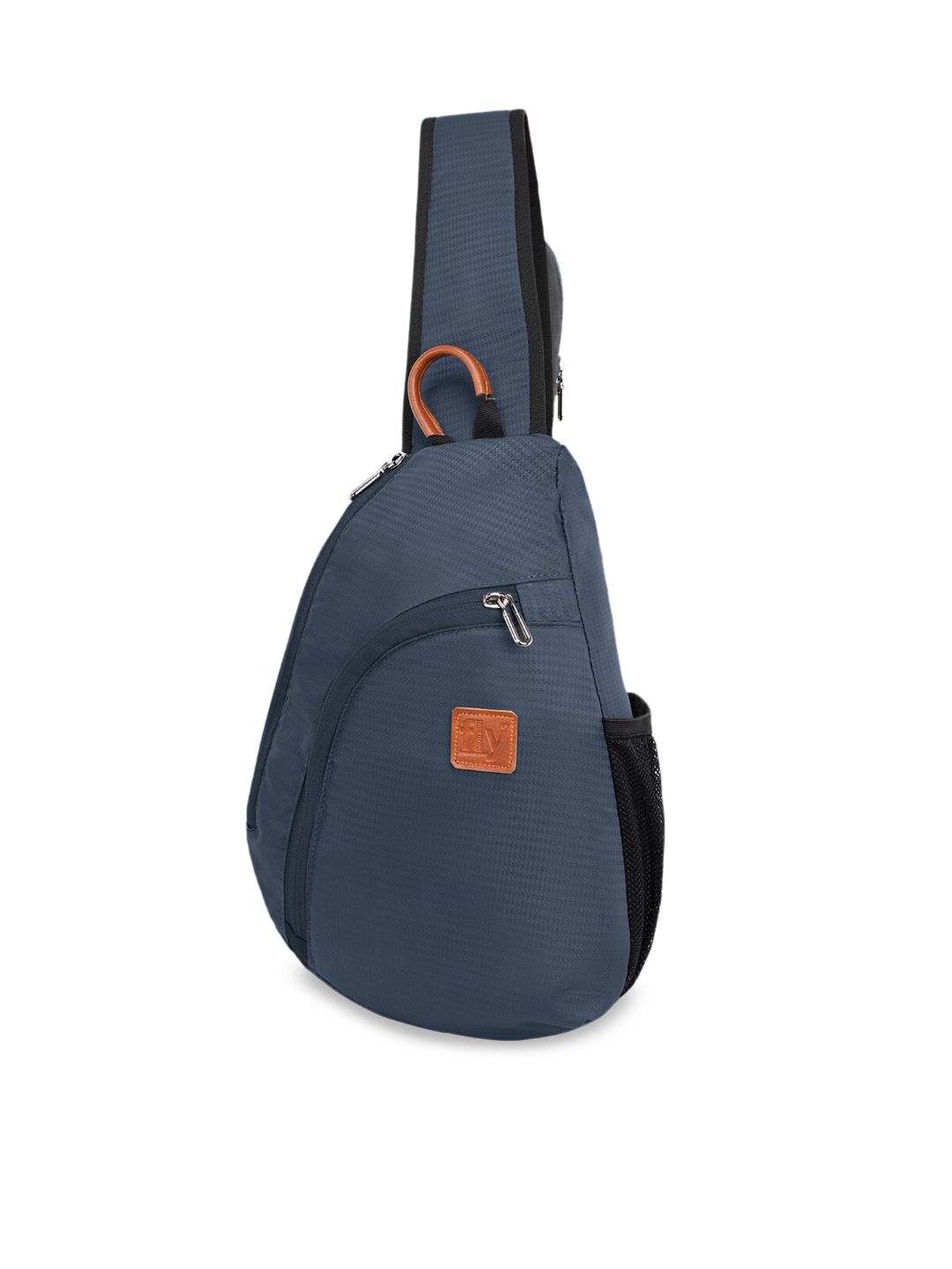 Fly Fashion Unisex Blue Solid Backpack-image-36