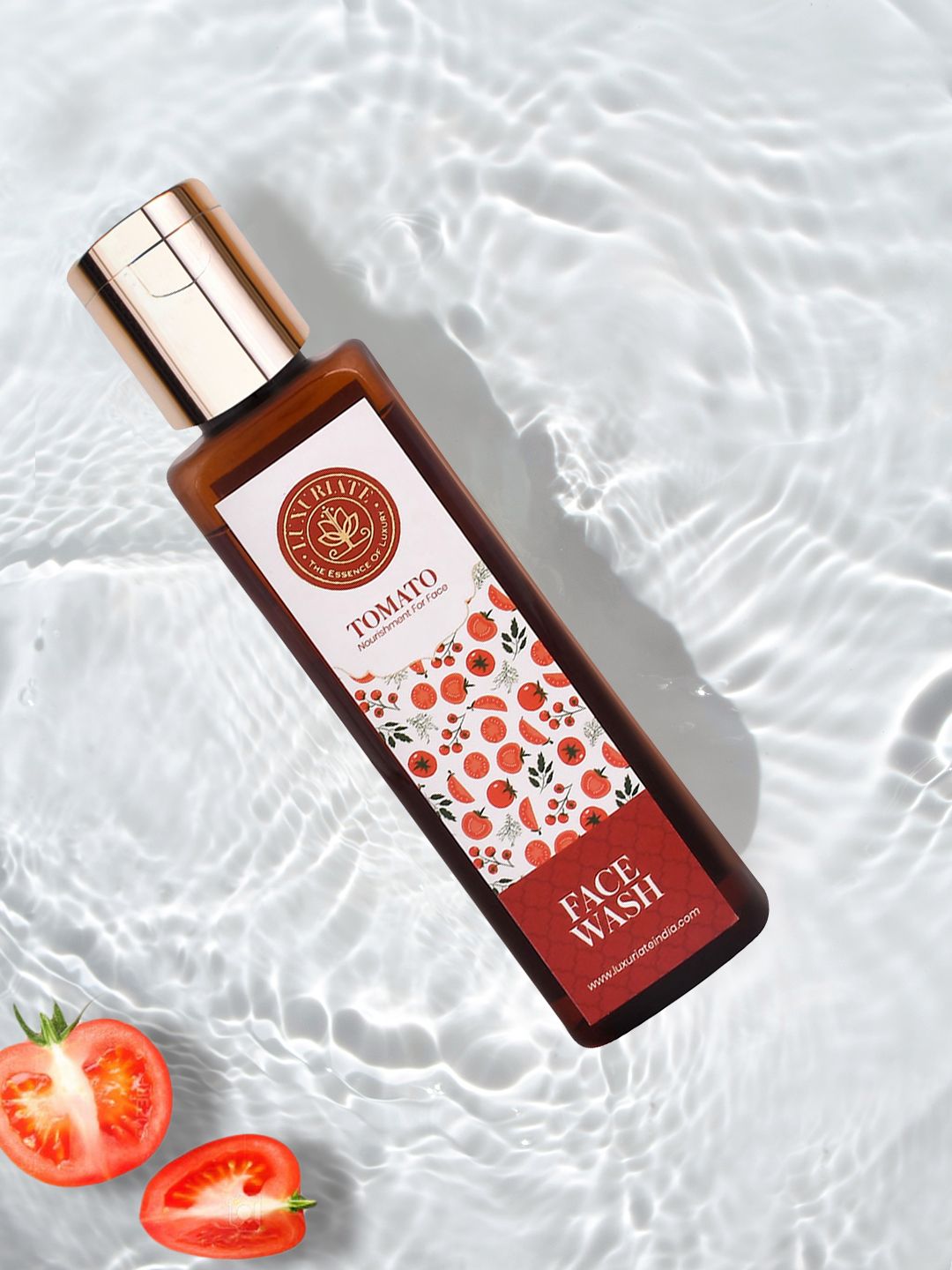 LUXURIATE Natural Nourishment Tomato Face Wash Cleanser Men and Women 100ml-picture-17