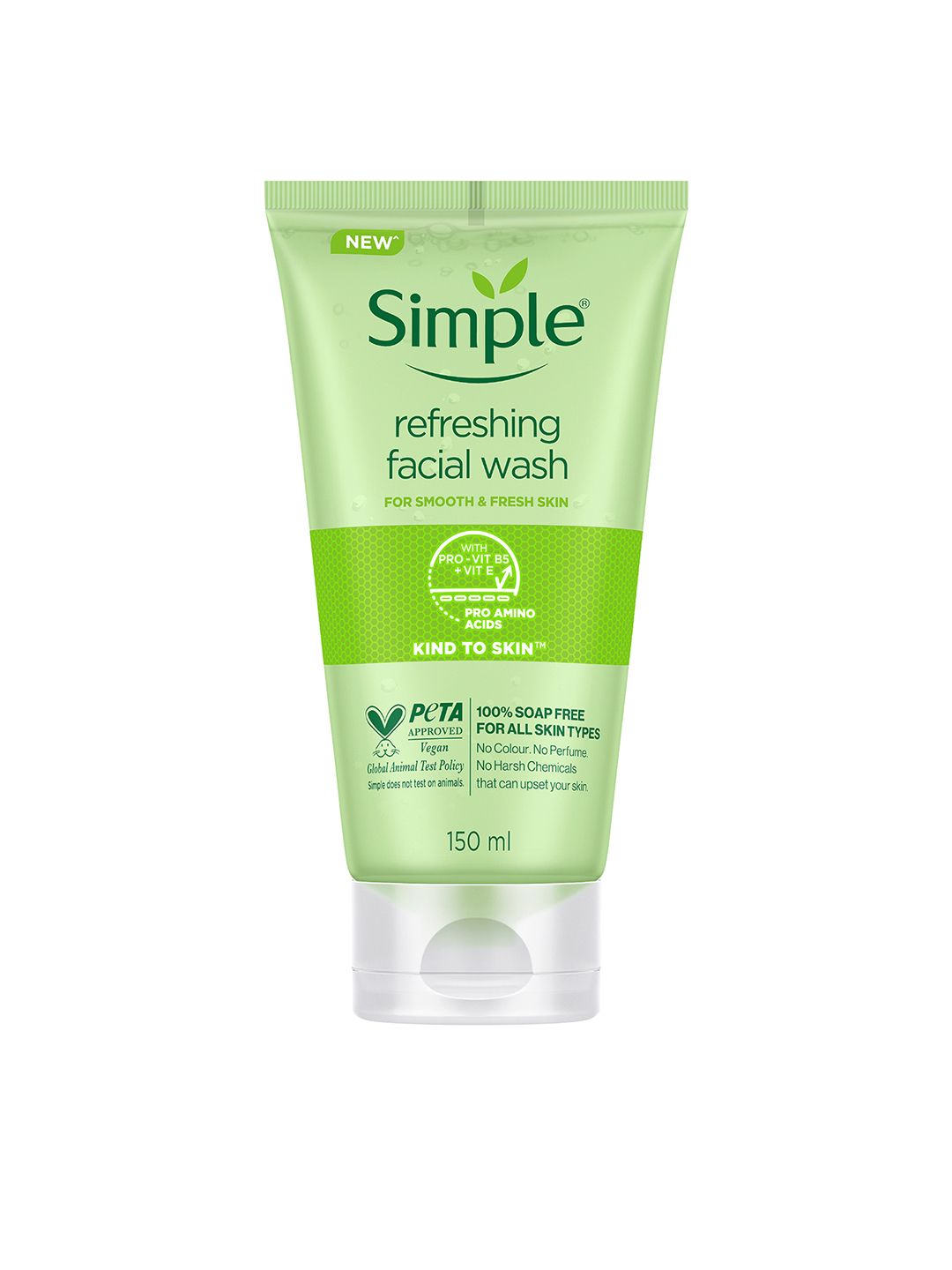 Simple Kind To Skin Refreshing Facial Wash 150 ml-picture-11