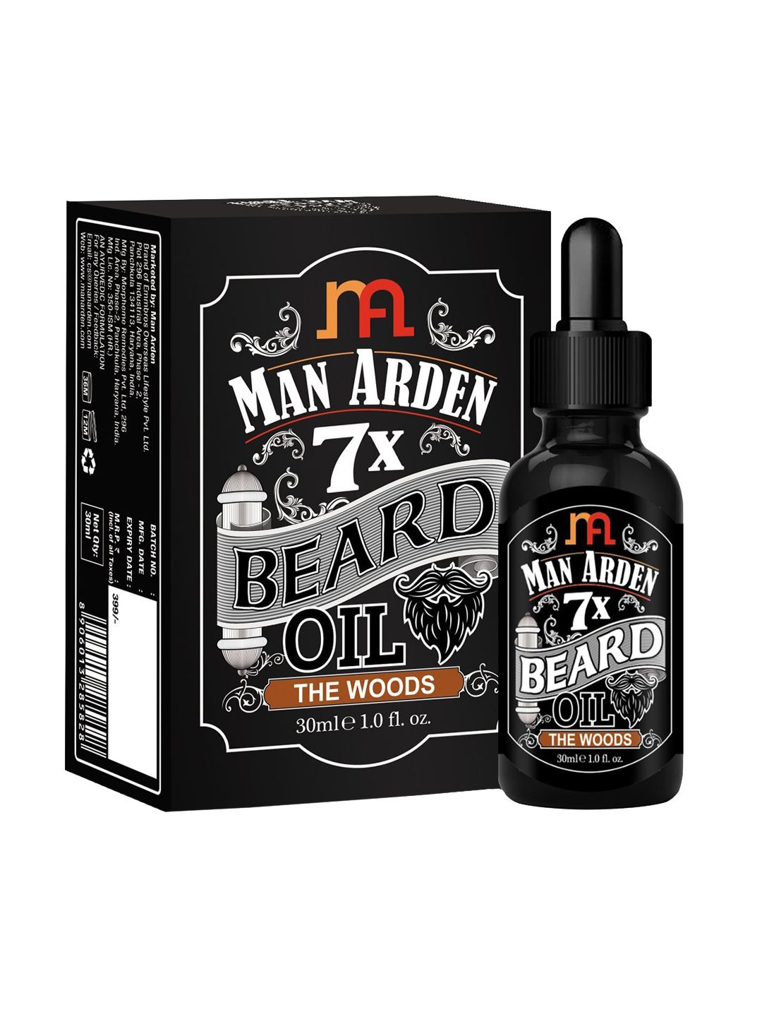 Man Arden Men 7X Beard Oil 30ml