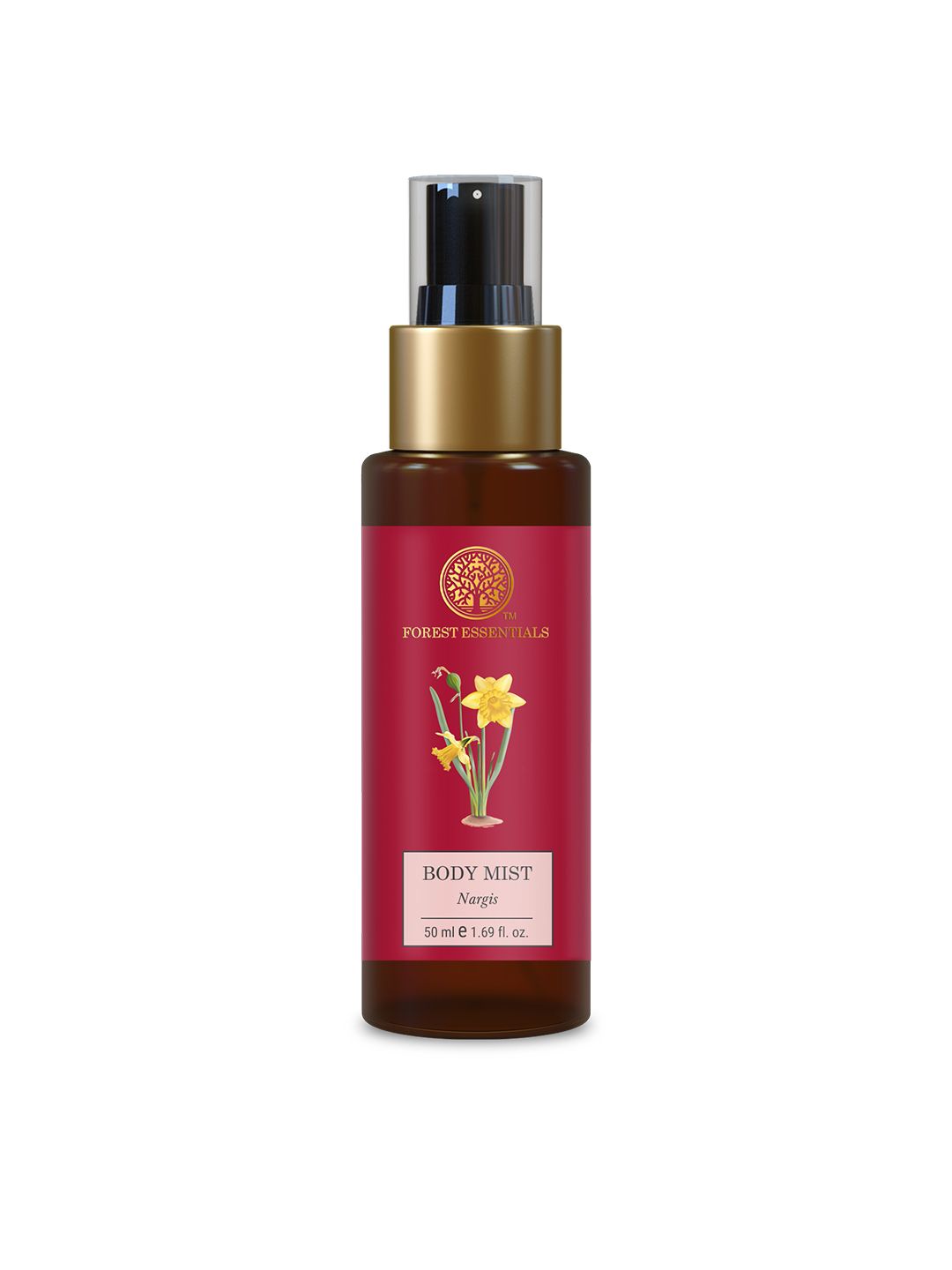 Forest Essentials Travel Size Hydrating Body Mist Spray Nargis with Floral Fragrance- 50ml-picture-45