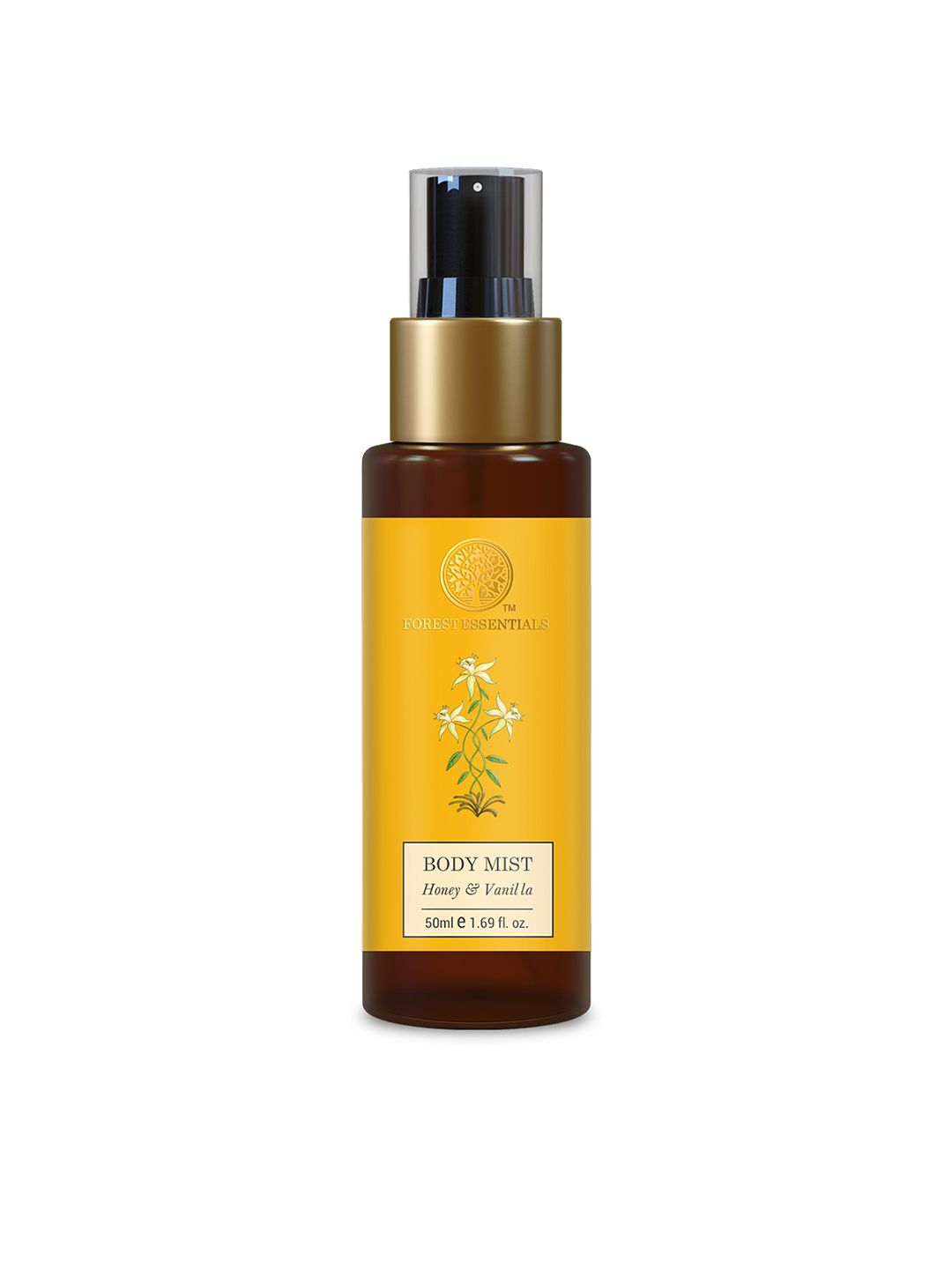 Forest Essentials Travel Size Hydrating Body Mist Spray with Honey & Vanilla - 50ml-picture-41