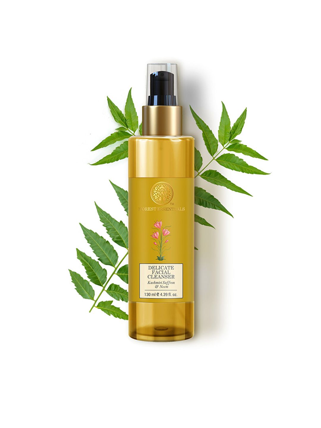 Forest Essentials Delicate Face Cleanser with Kashmiri Saffron & Neem For Oily Skin 130ml-image-33