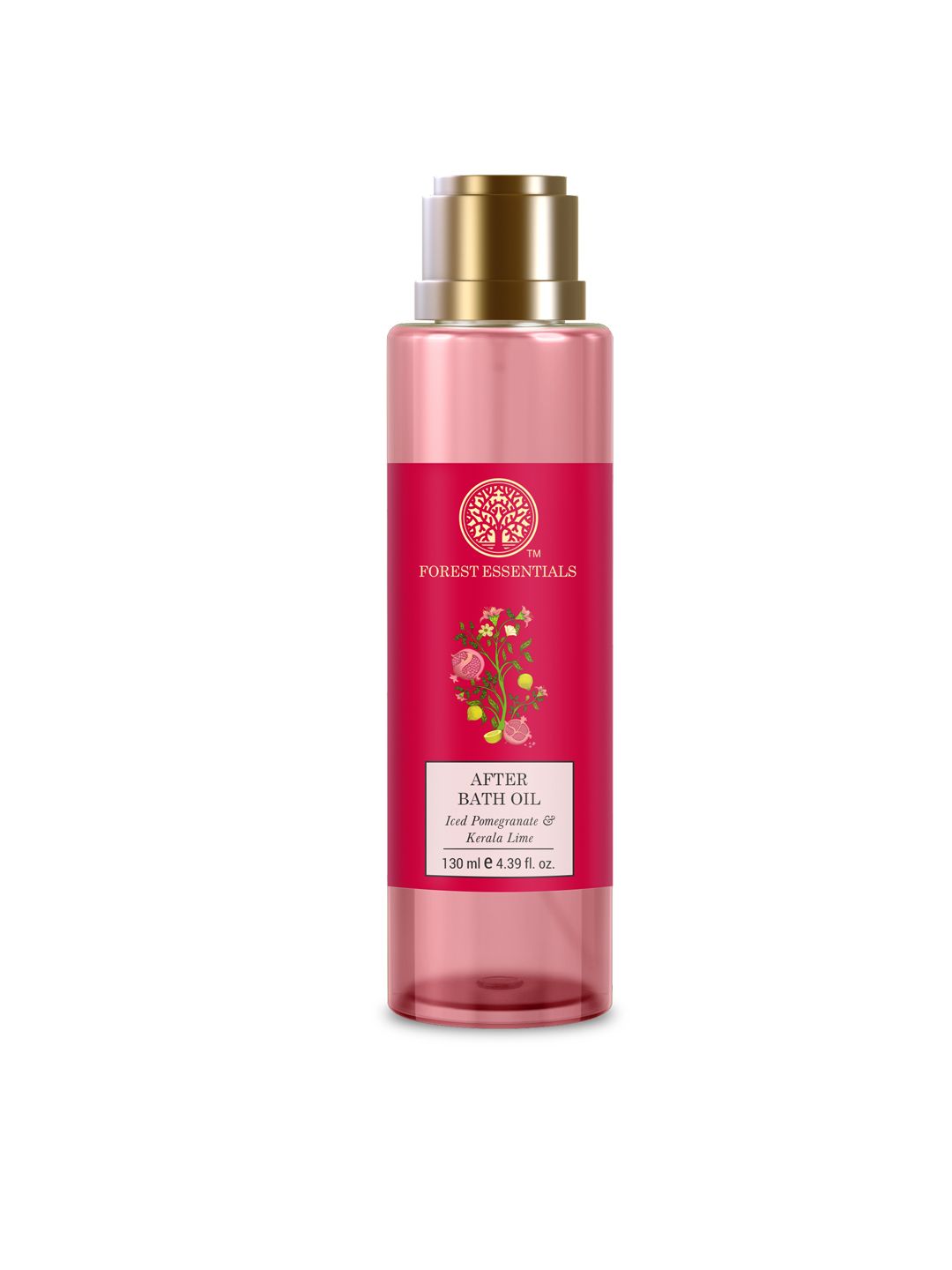 Forest Essentials Ayurvedic After Bath Shower Oil Iced Pomegranate & Kerala Lime - 130ml-image-28
