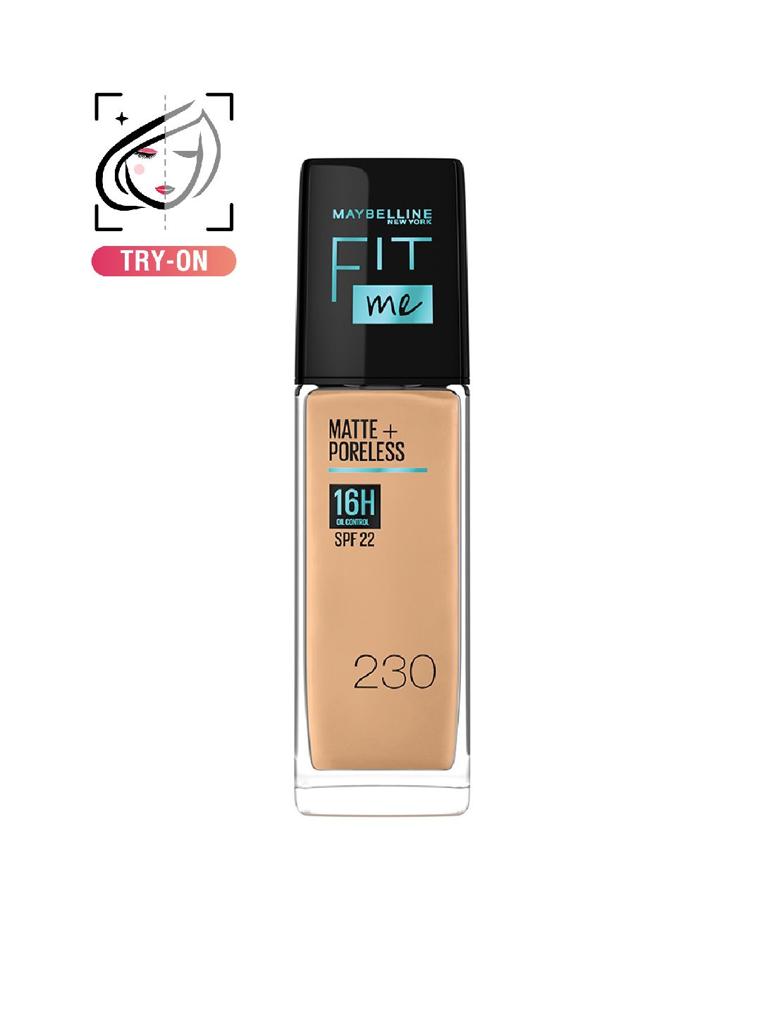 Maybelline New York Fit Me Matte+Poreless Liquid Foundation 30 ml - Natural Buff 230